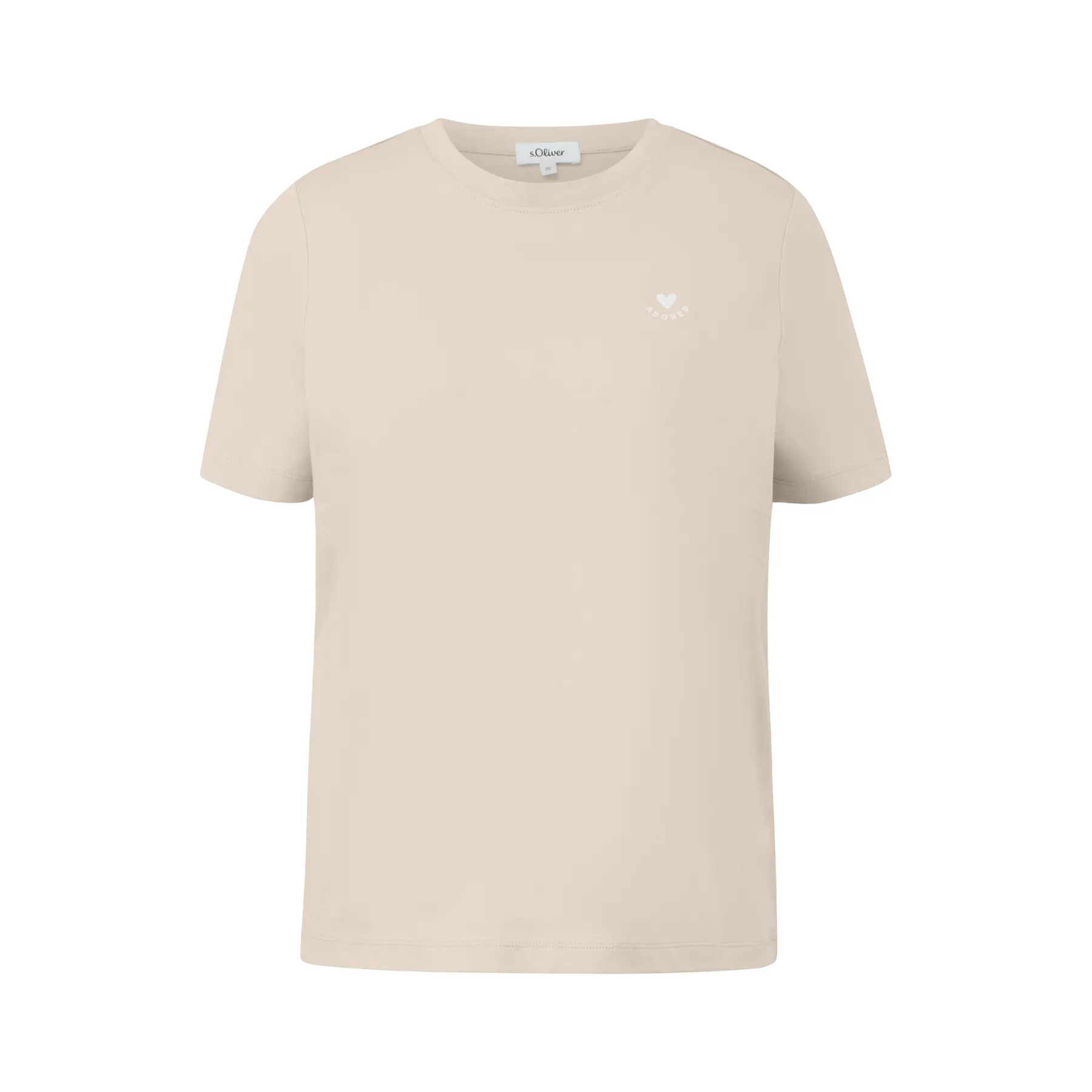 Damen T-Shirt aus Jersey mit Druck vorne lockere Passform s.Oliver