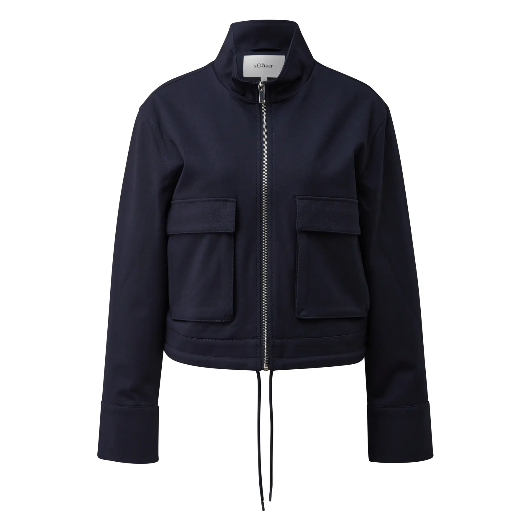 Strukturierte Jacke mit lässigem Schnitt und Bomberkragen Damen s.Oliver