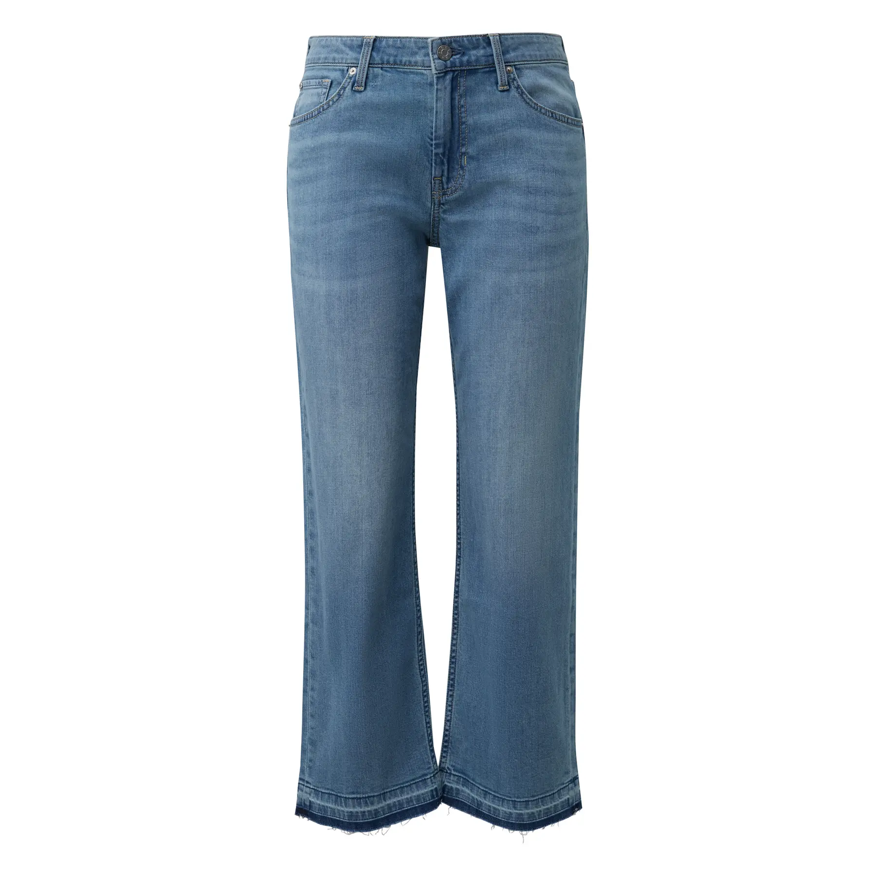 Jeans Corti Regolari Gamba Dritta con Cordon Di Serraggio Donna  Karolin