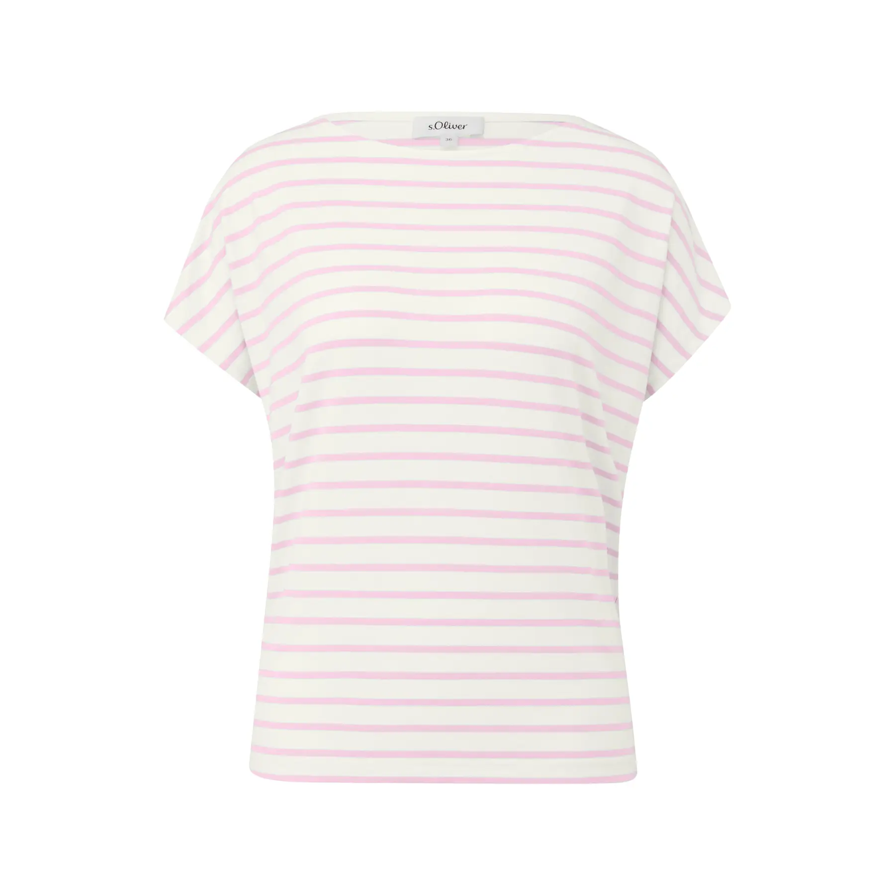 T-Shirt mit Allover-Druck lockere Passform Damen s.Oliver