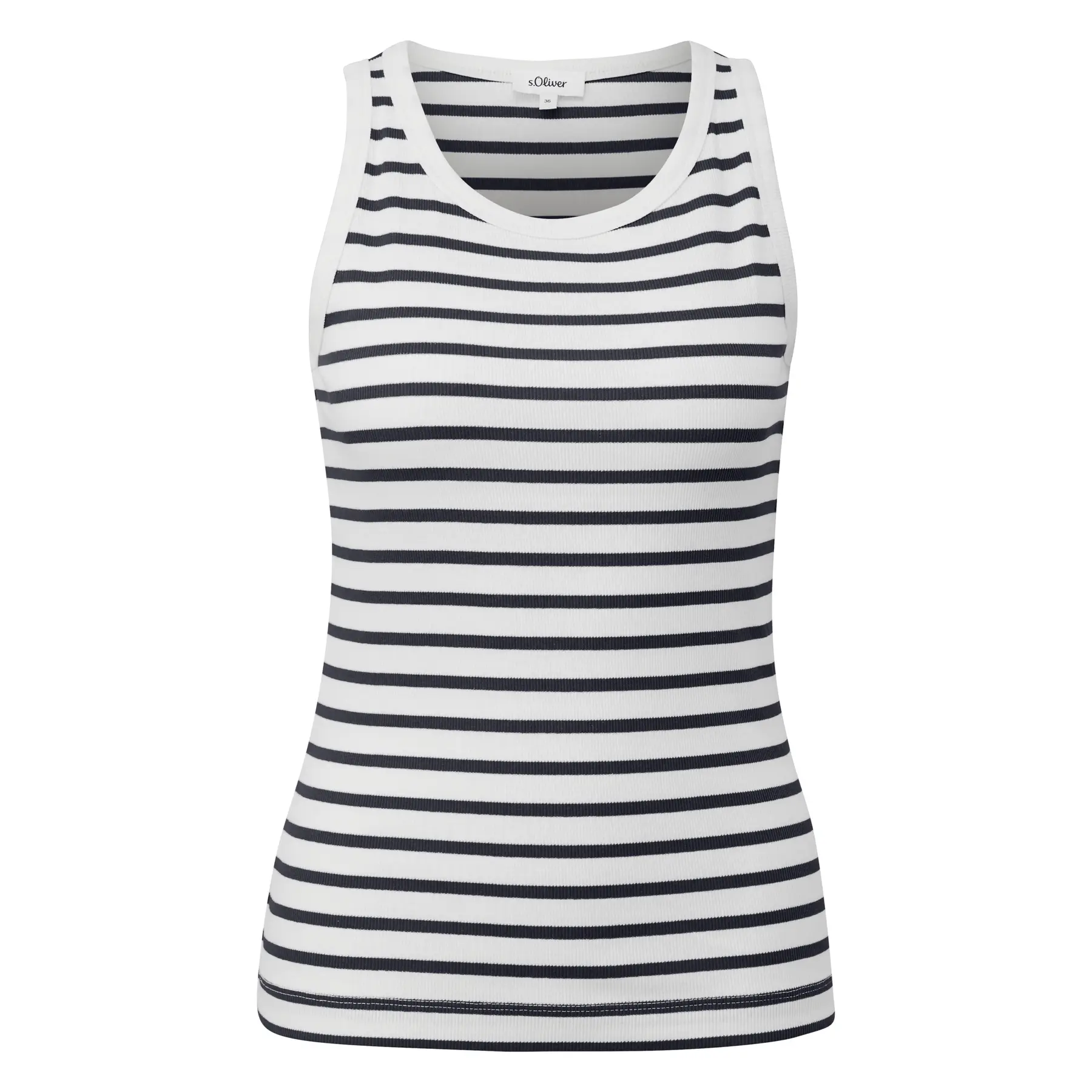 Top Rippstruktur Slim Fit Damen s.Oliver