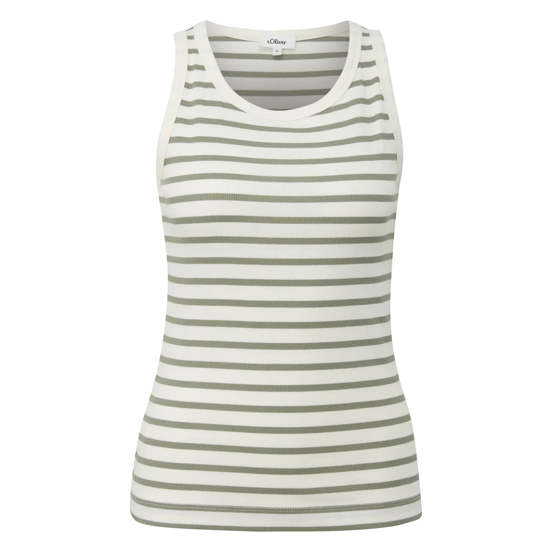 Top Rippstruktur Slim Fit Damen s.Oliver