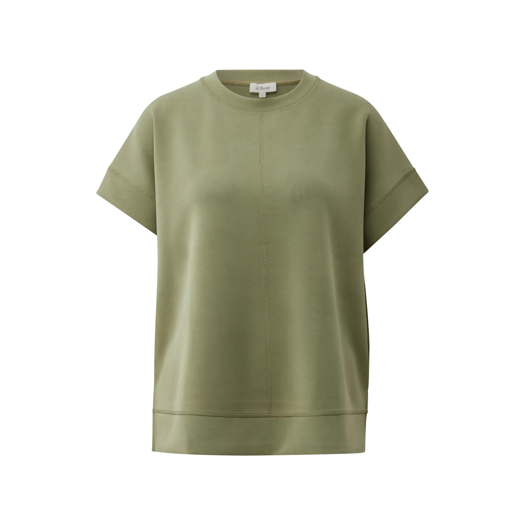Dämpfendes Scuba Sweatshirt mit Fallenden Schultern Damen s.Oliver