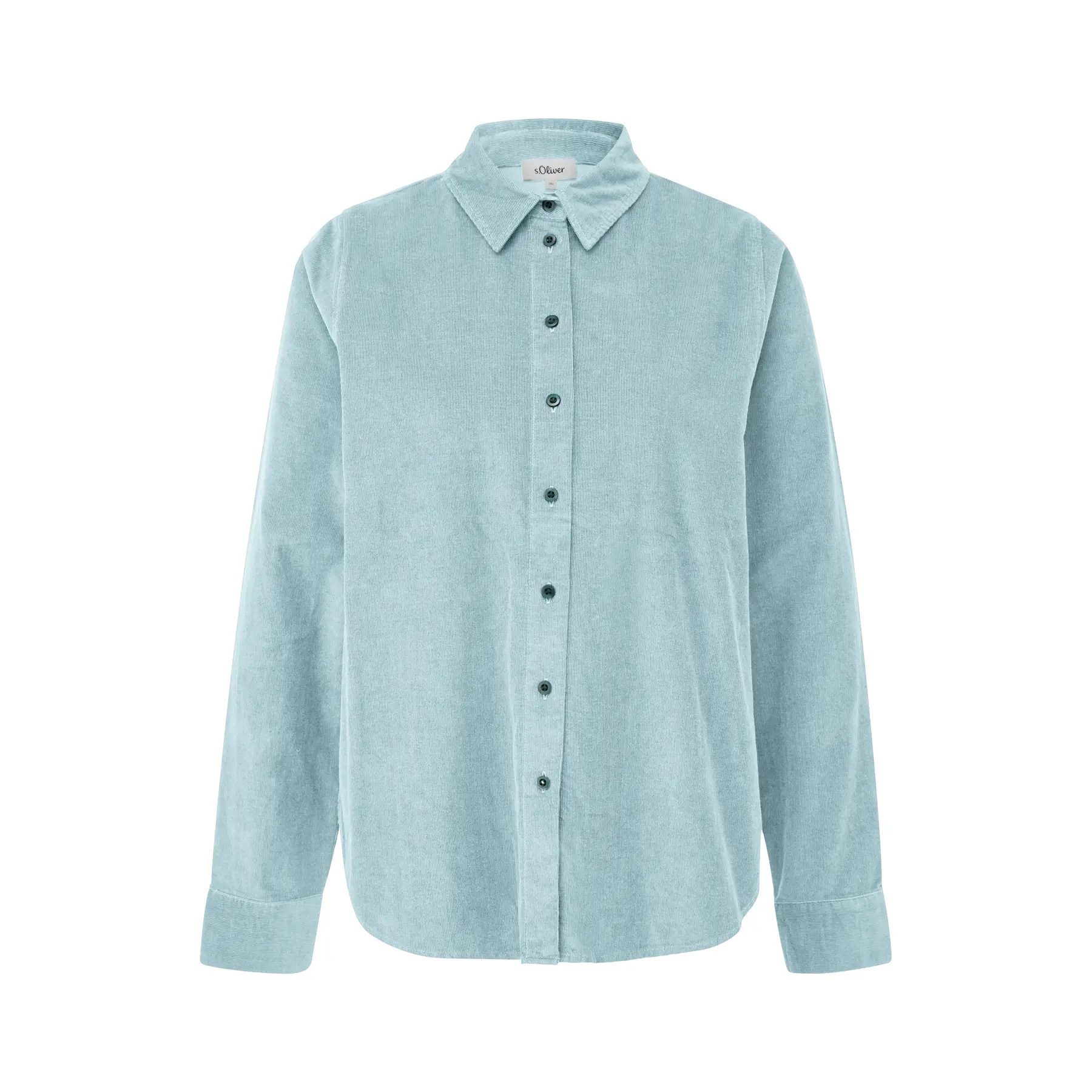 Cordbluse mit Kragen für Damen s.Oliver