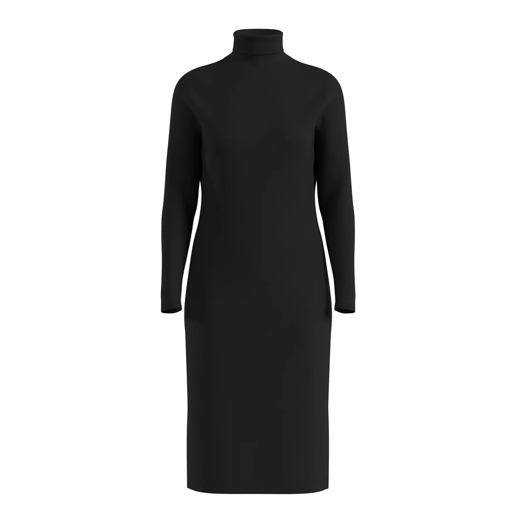 Weiche Rollkragenkleid aus Viskose-Mix Damen s.Oliver