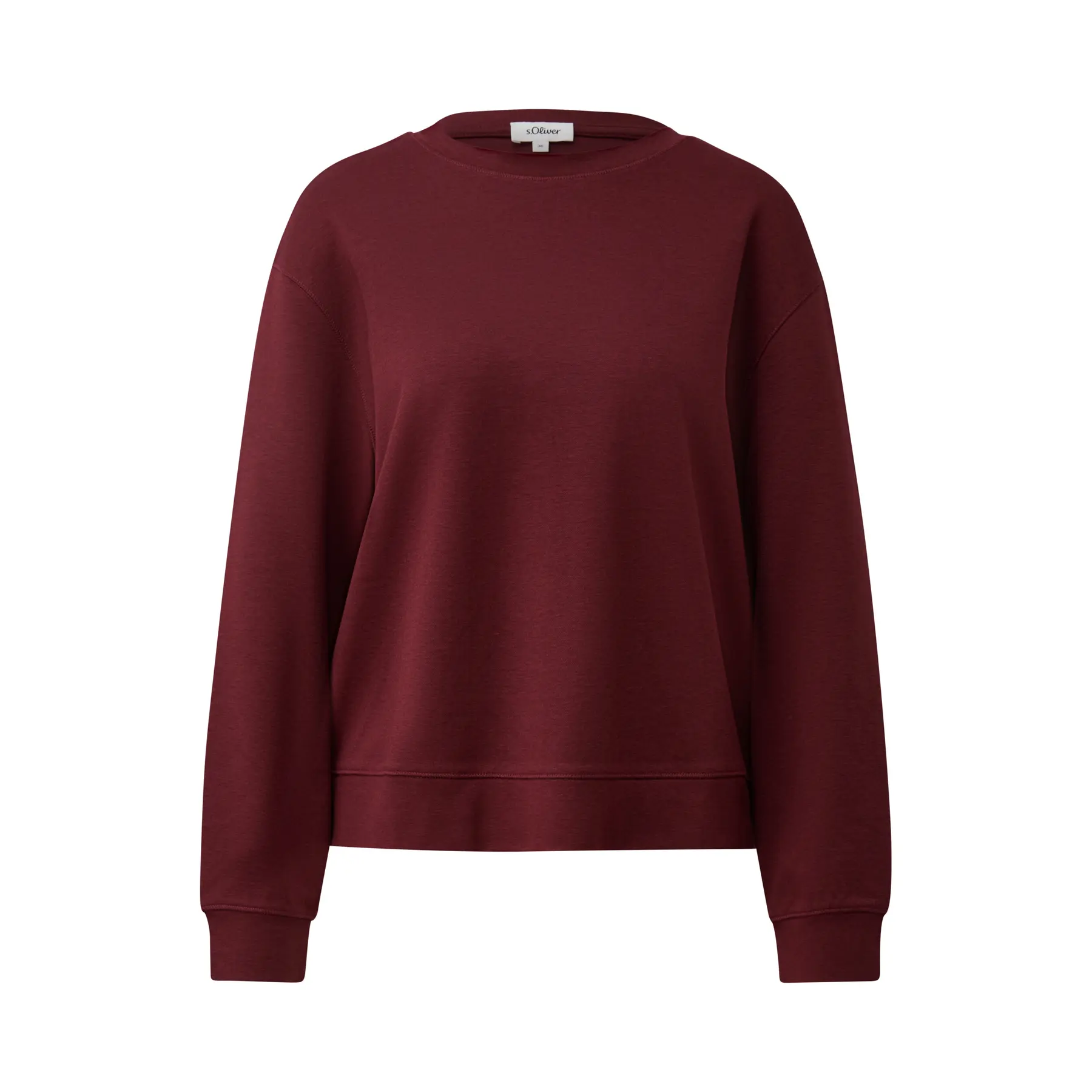 Kurzer, lässiger Sweatshirt aus Baumwollmischung für Frauen s.Oliver