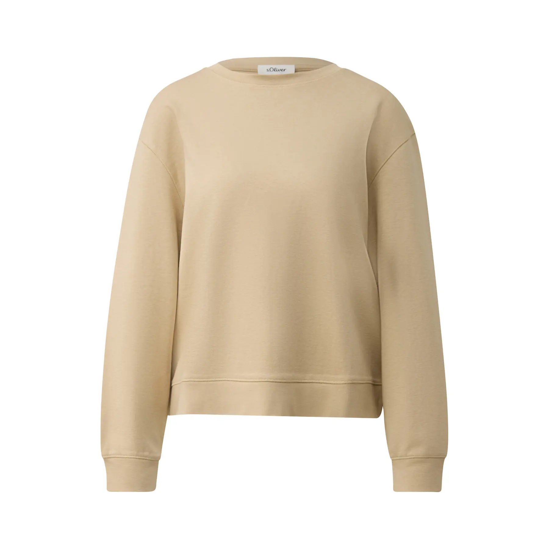 Kurzer, lässiger Sweatshirt aus Baumwollmischung für Frauen s.Oliver