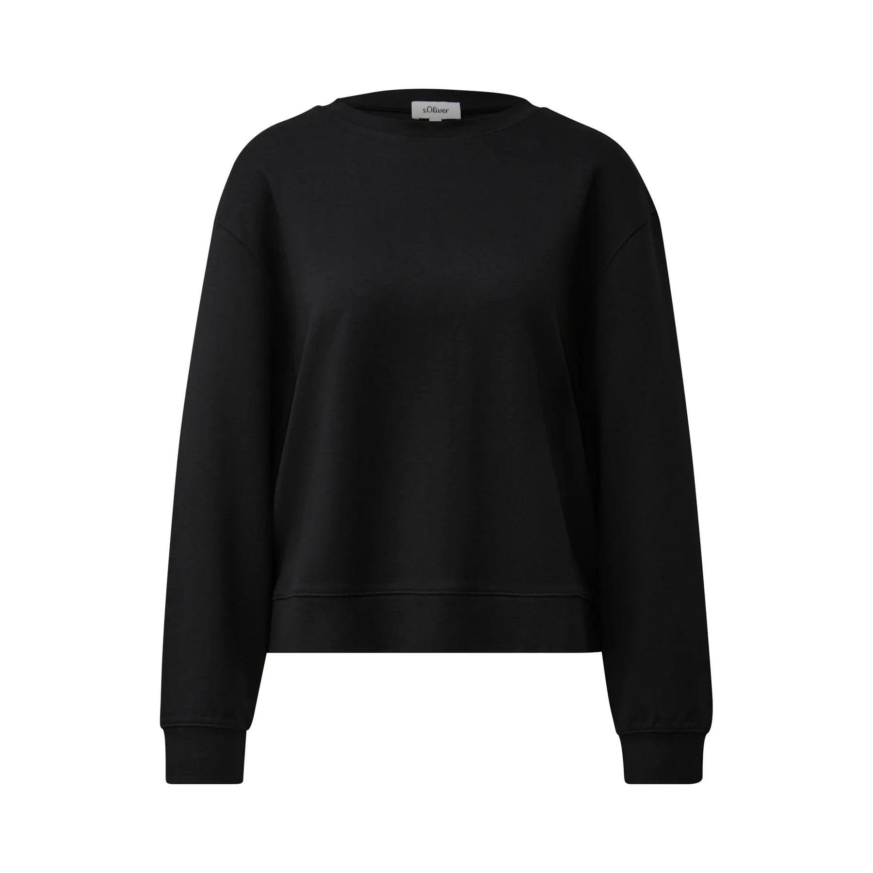 Kurzer, lässiger Sweatshirt aus Baumwollmischung für Frauen s.Oliver