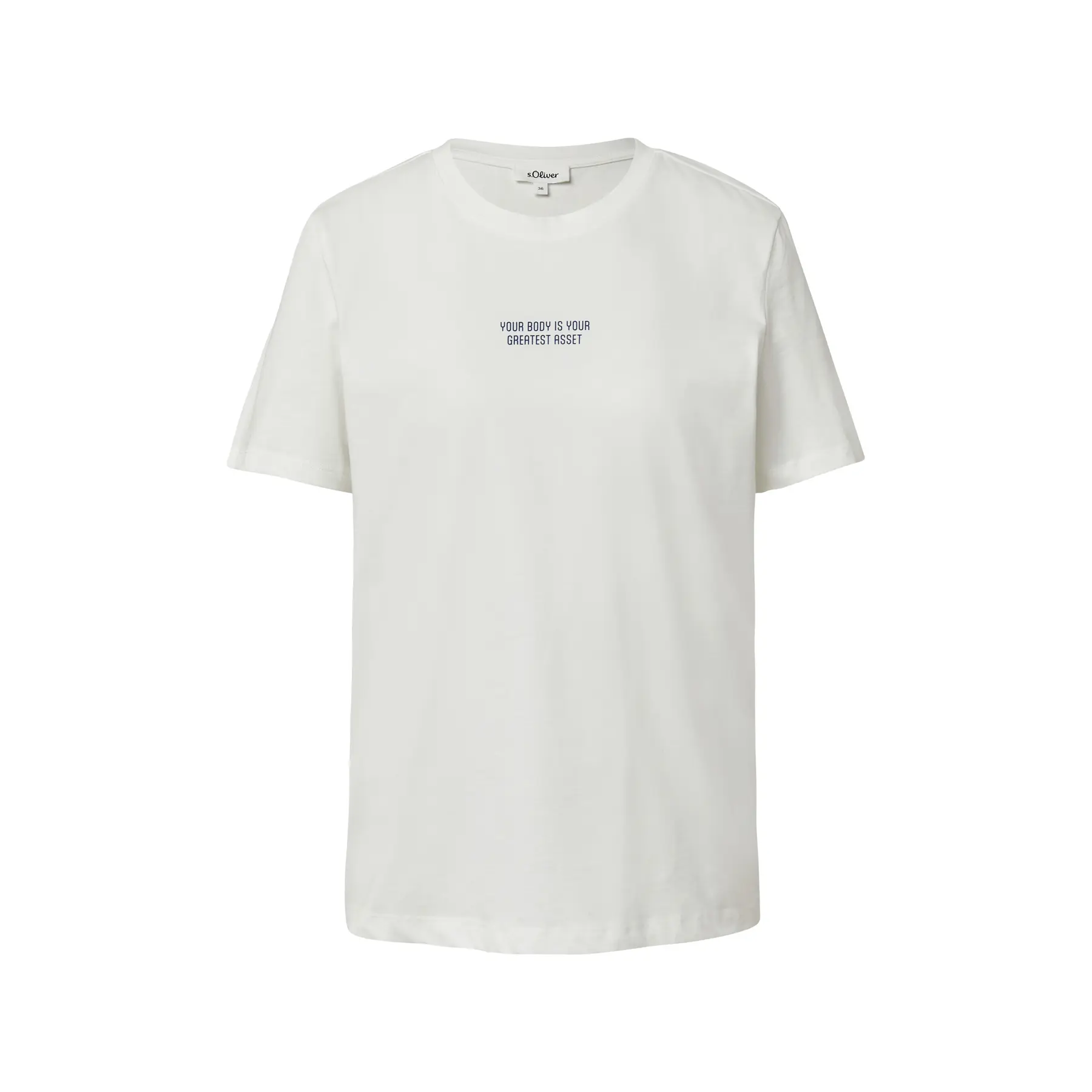 Damen T-Shirt mit Druck vorne und hinten s.Oliver