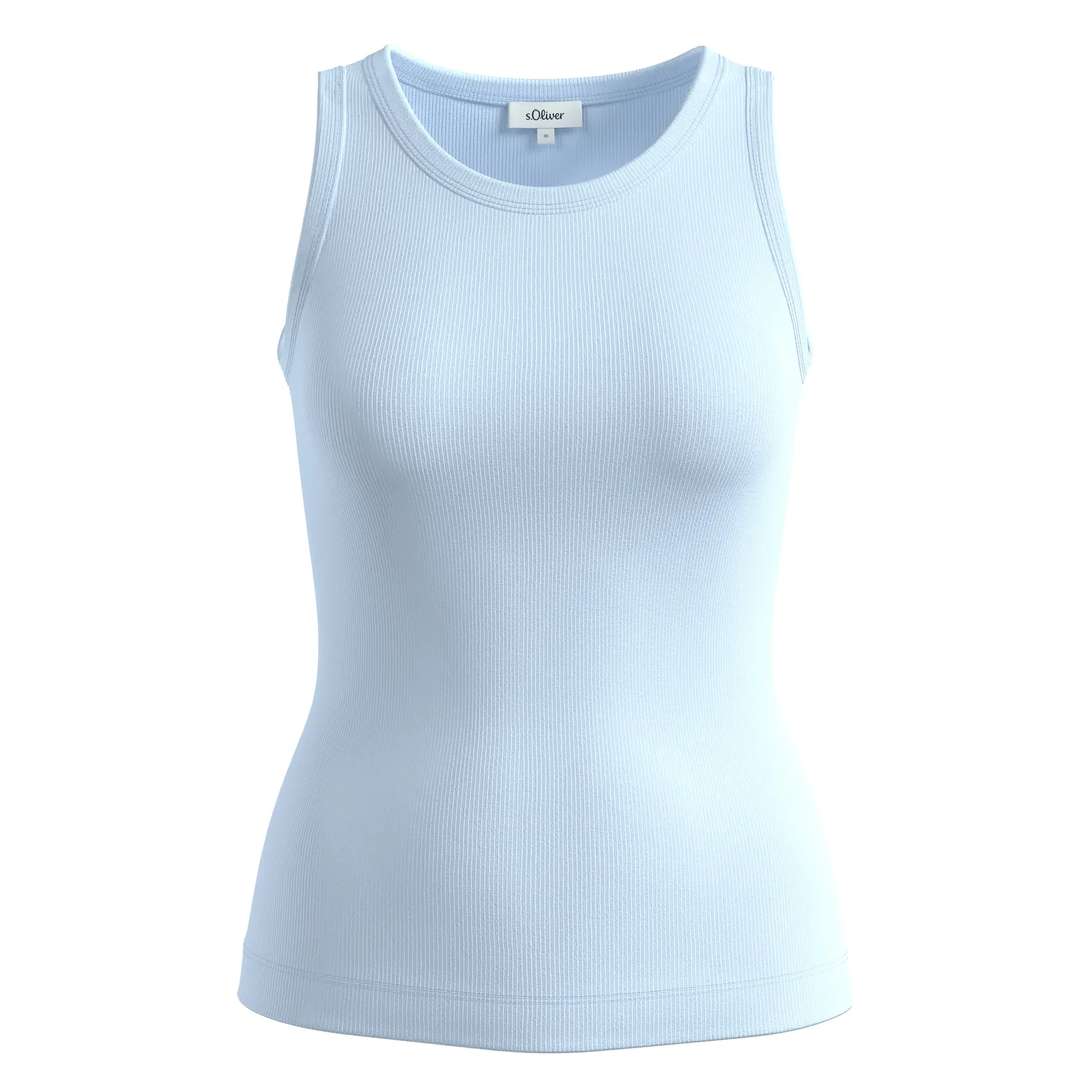 Damen T-Shirt aus gemischtem Jersey-Baumwollstretch s.Oliver