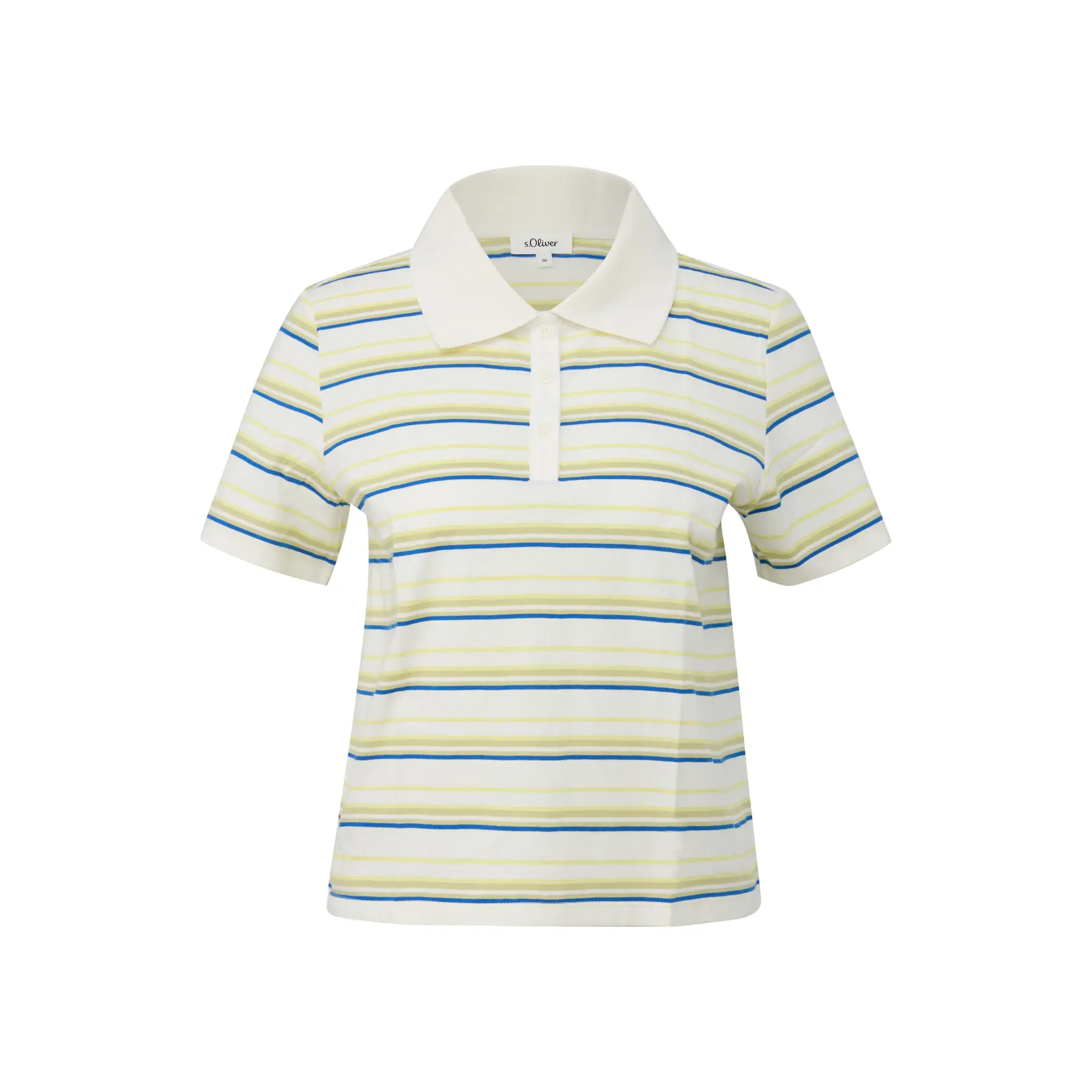 Gestreiftes Slim-Fit Jersey-Polo für Damen s.Oliver