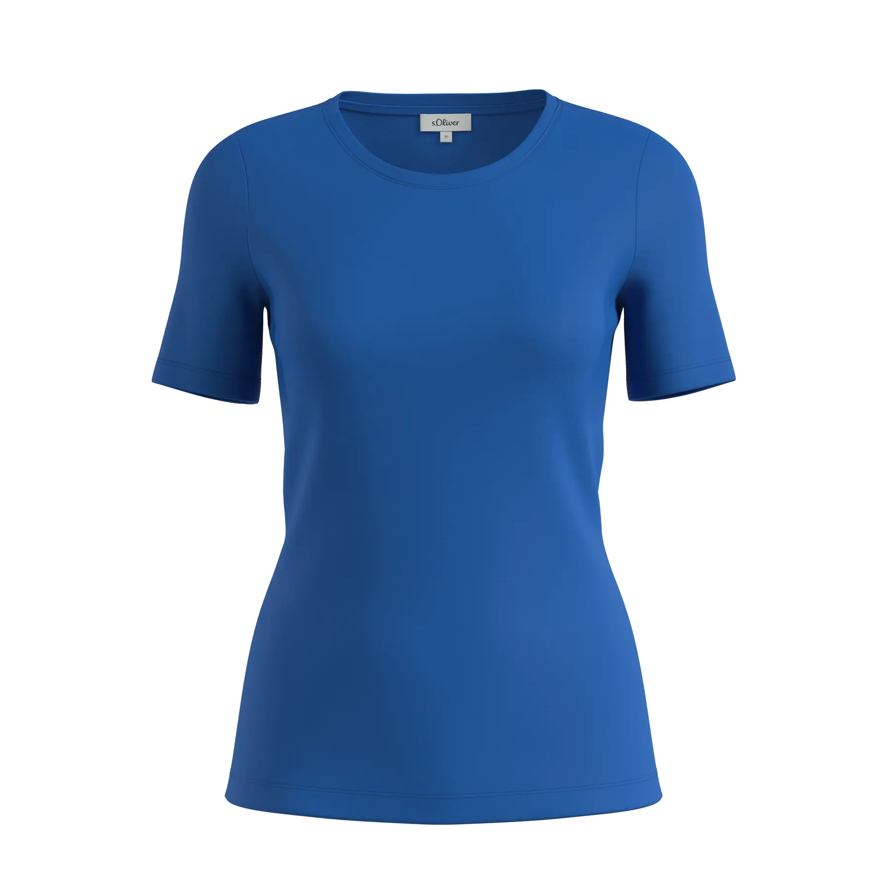 Damen T-Shirt aus weichem Interlock-Jersey s.Oliver