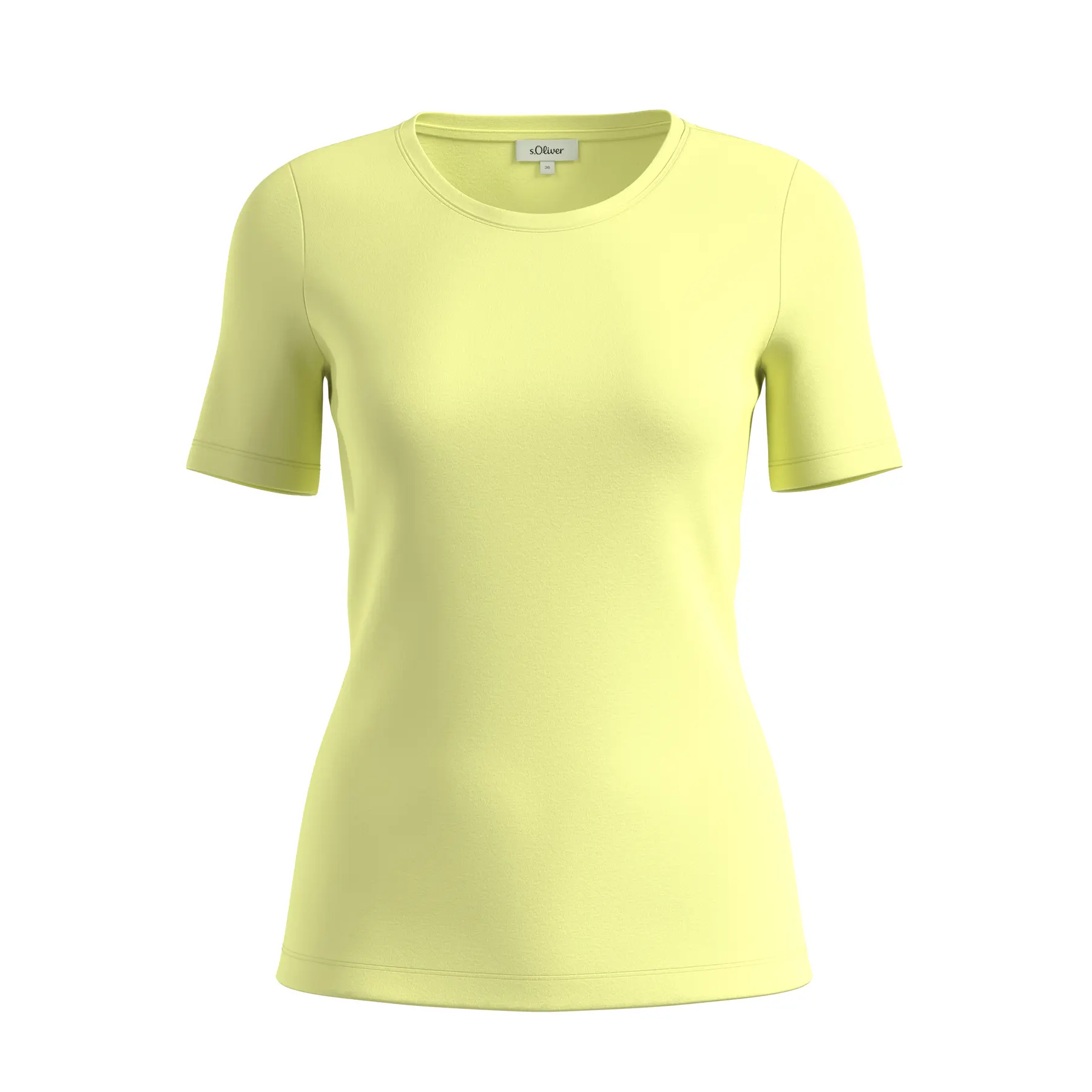 Damen T-Shirt aus weichem Interlock-Jersey s.Oliver