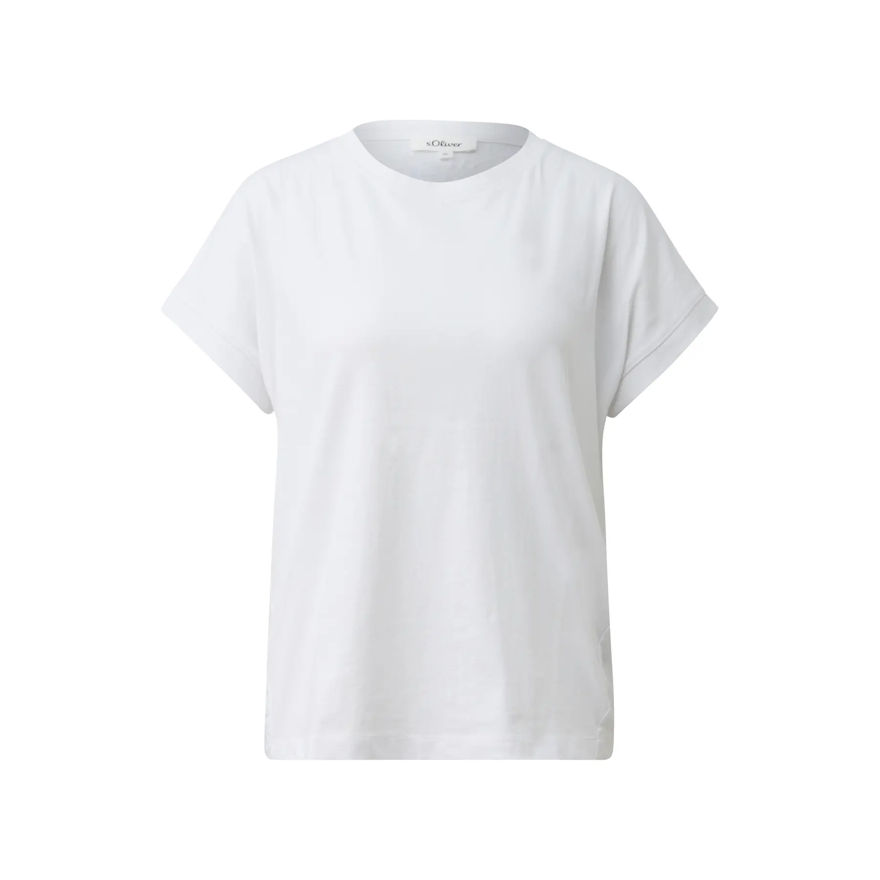 Damen T-Shirt aus Baumwolle mit englischer Stickerei s.Oliver