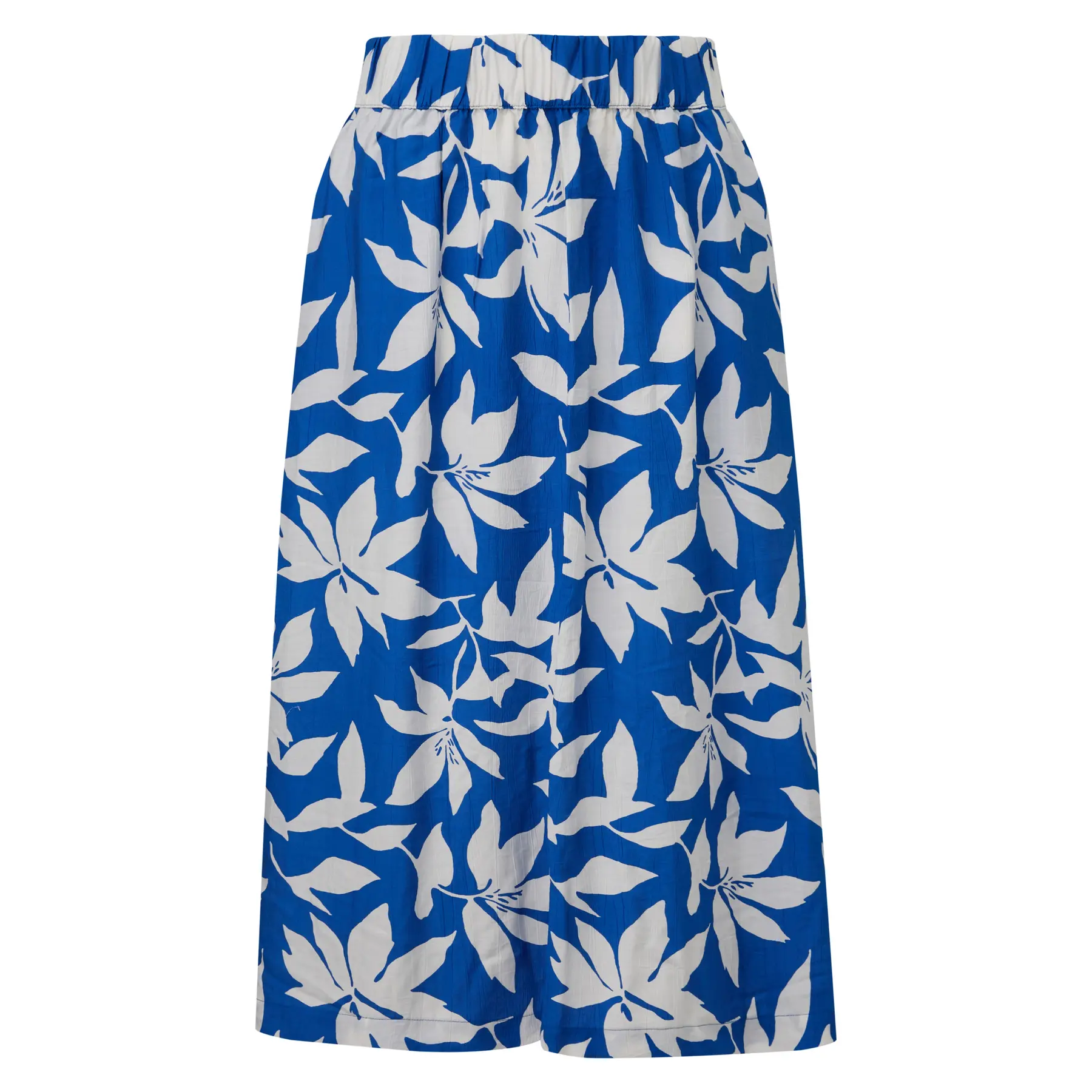 Jupe aus Mischviskose mit Allover-Print und italienischer Tasche Damen s.Oliver