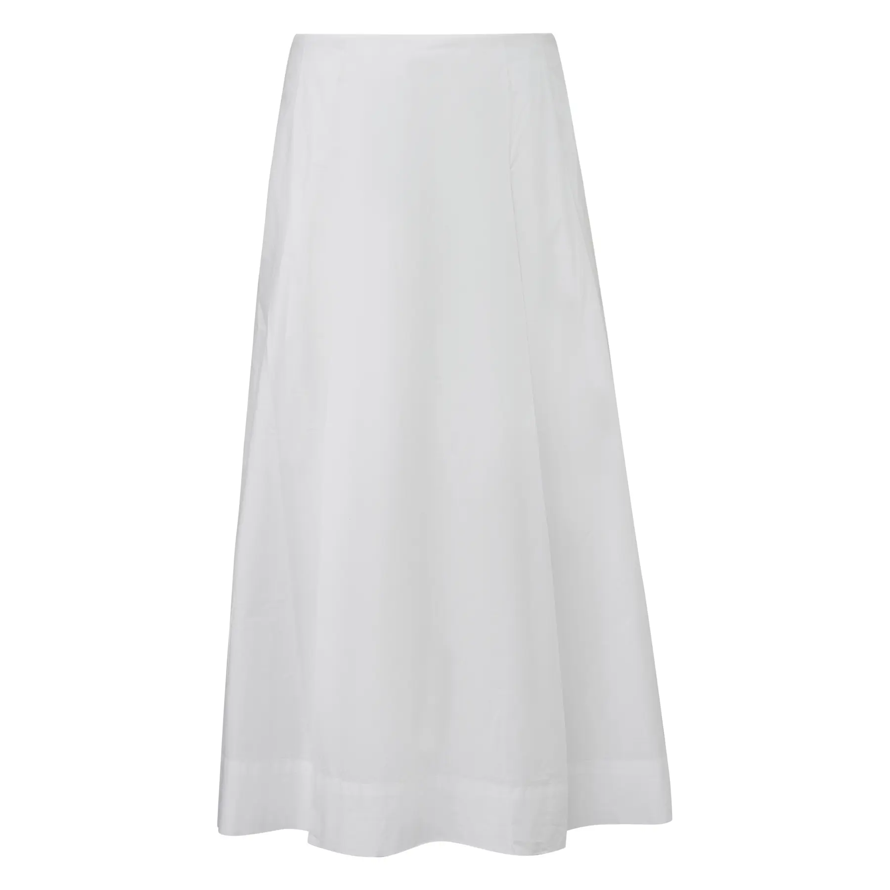 Hochgeschnittene Popeline Baumwollhose mit seitlichen Taschen für Damen s.Oliver
