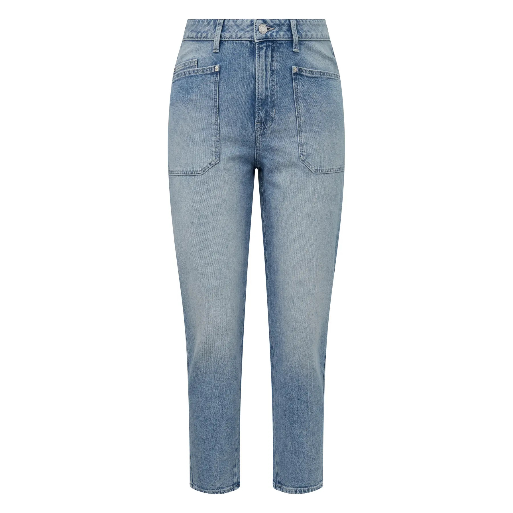 Mom-Jeans mit hoher Taille für Frauen s.Oliver Ankle