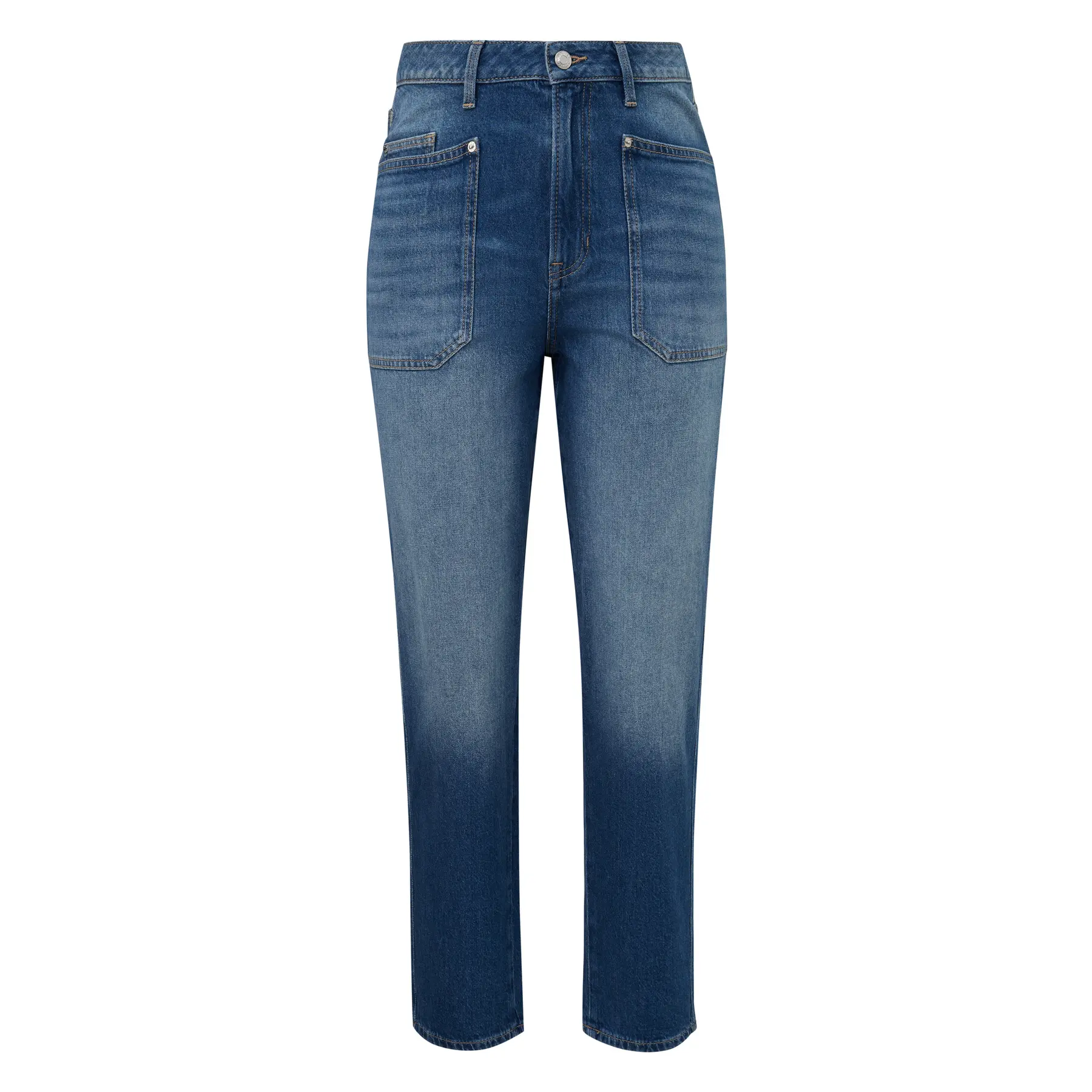 Mom-Jeans mit hoher Taille für Frauen s.Oliver Ankle