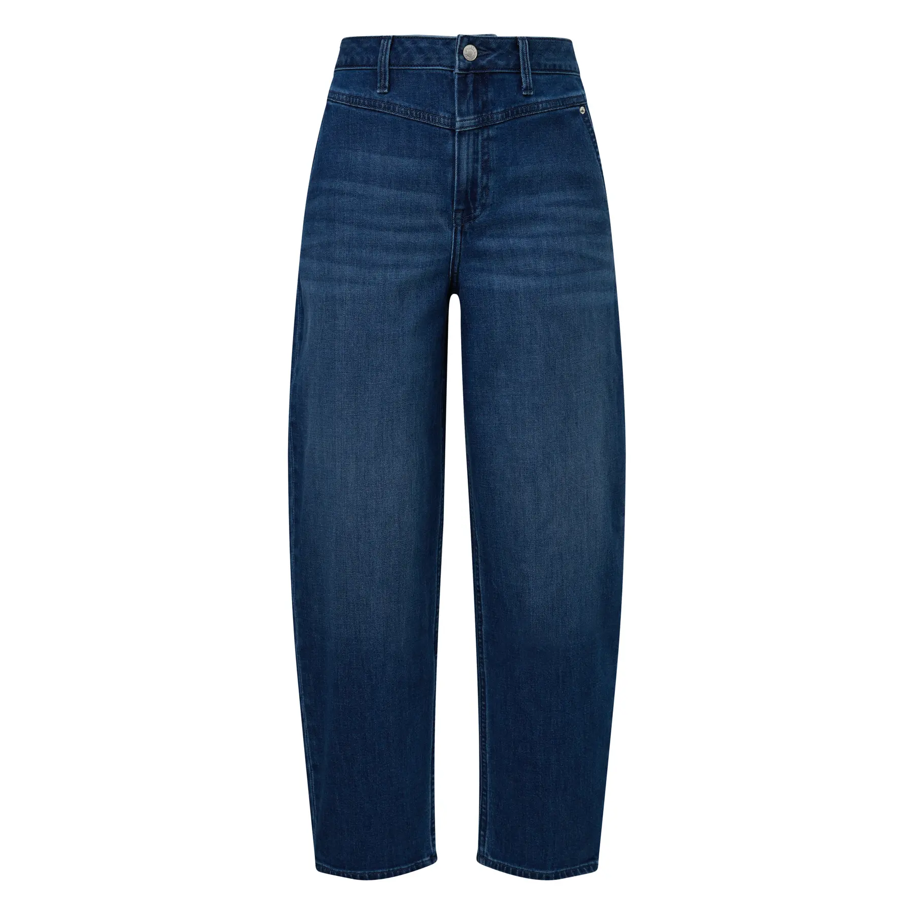 Jeans mit Regular Fit und elastischem Barrel-Schnitt für Frauen s.Oliver Ankle
