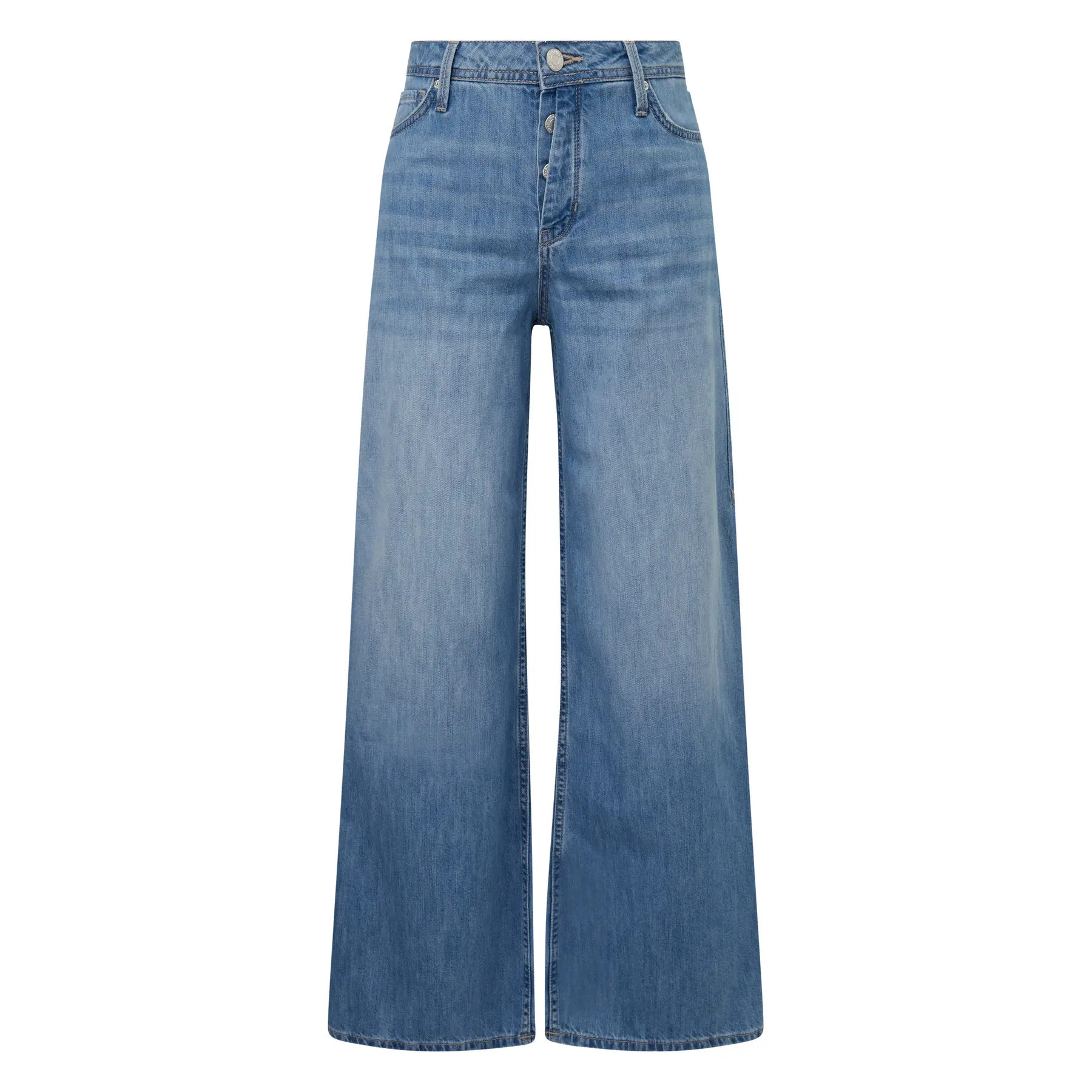 Weite Jeans mit regular fit und weitem Bein für Damen s.Oliver Suri