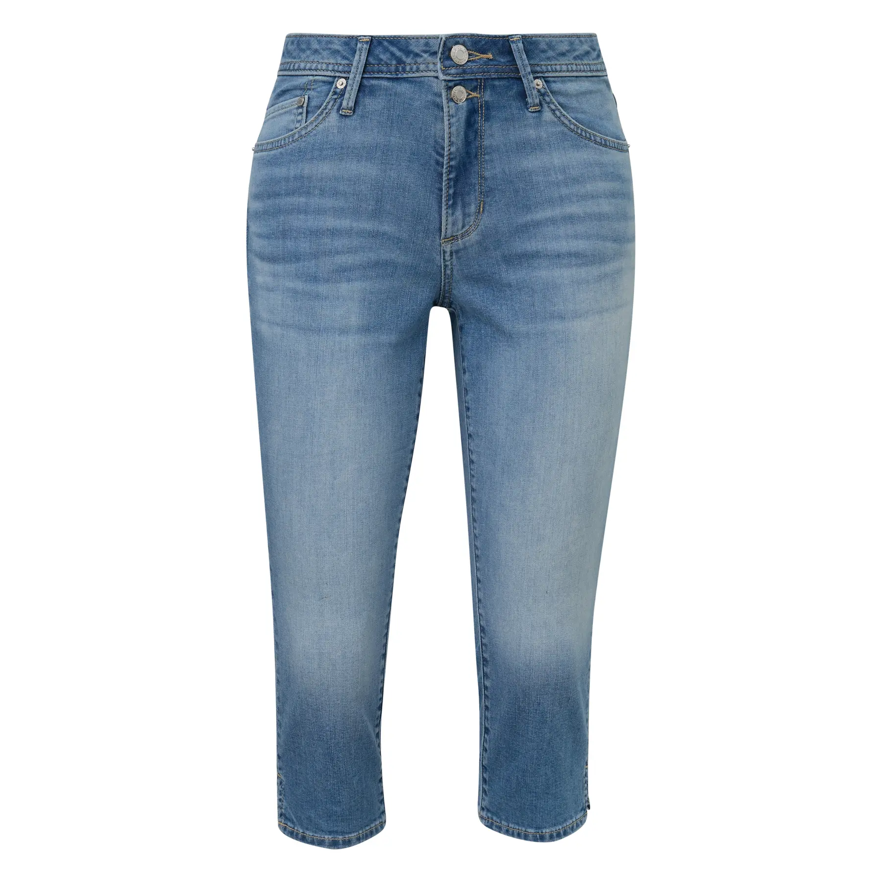 Capri-Jeans mit regulärem Schnitt mittlere Größe und schmalem Bein Damen s.Oliver