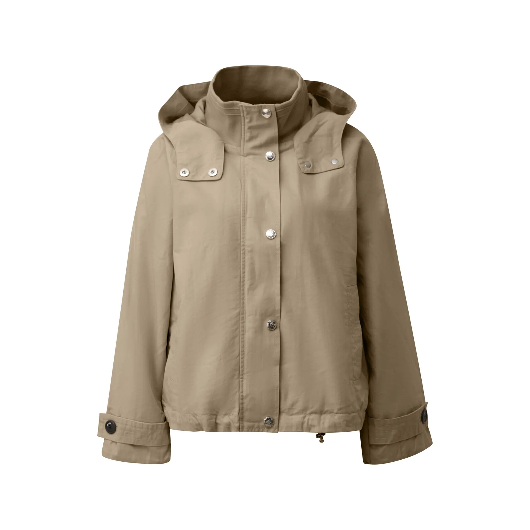 Parka mit hohem Kragen und verstellbarer Kapuze für Damen s.Oliver