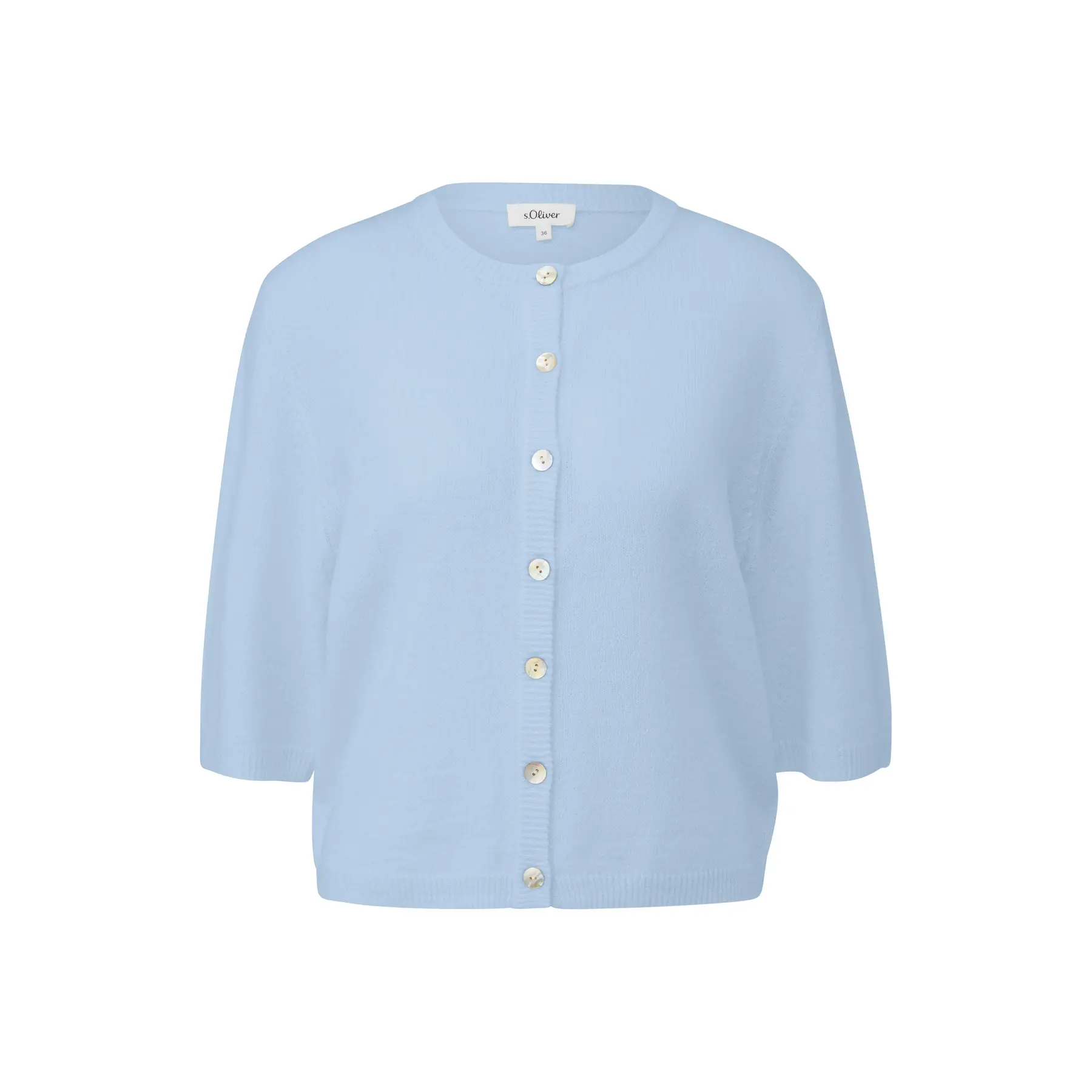 Hochwertiger Cardigan aus Alpaka-Mix mit Knopfleiste für Damen s.Oliver