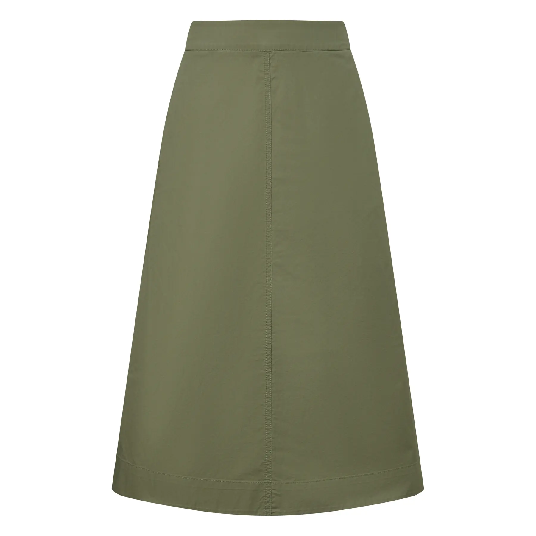 Midikleid aus Baumwolle mit elastischem Bund und paspelierten Taschen Damen s.Oliver