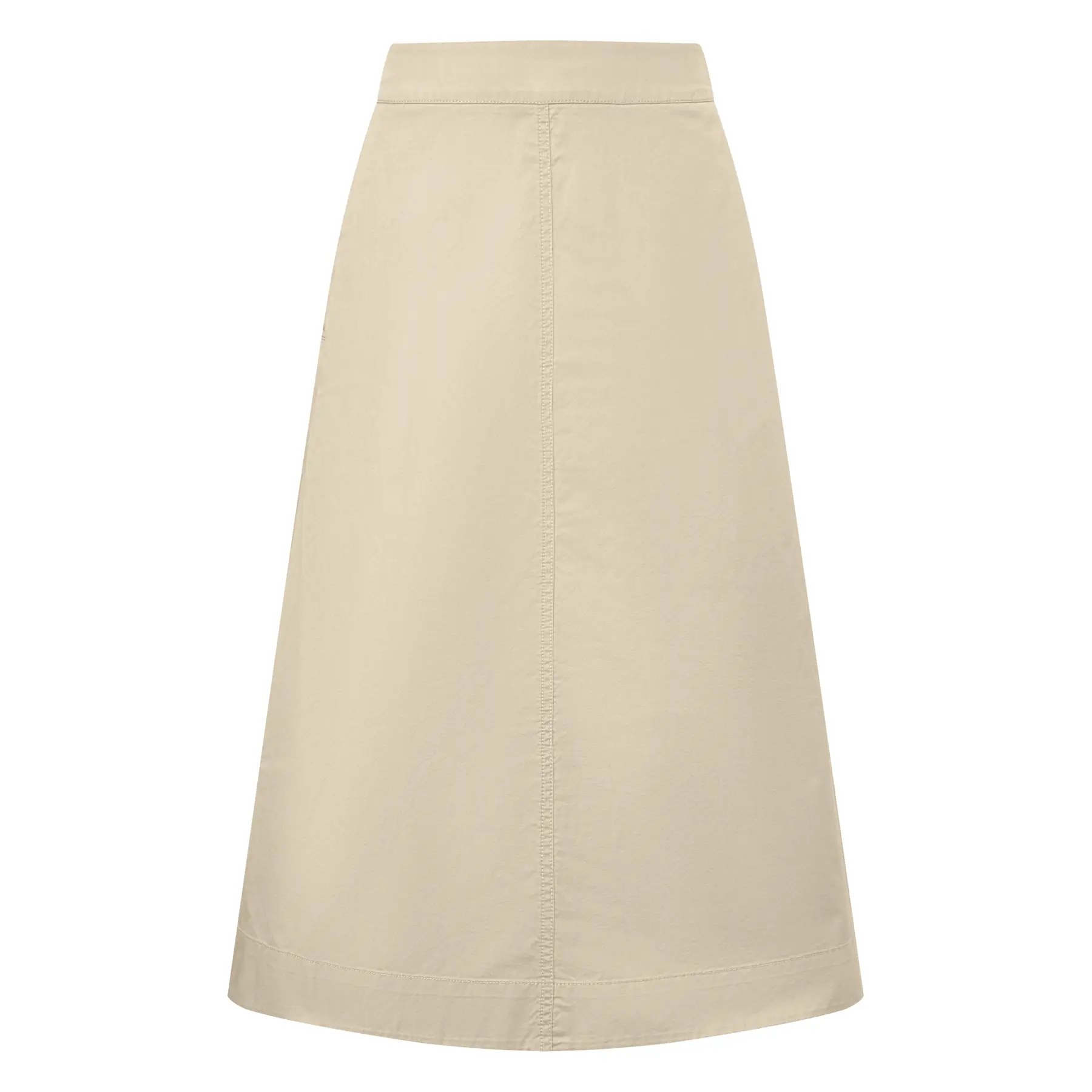 Midikleid aus Baumwolle mit elastischem Bund und paspelierten Taschen Damen s.Oliver