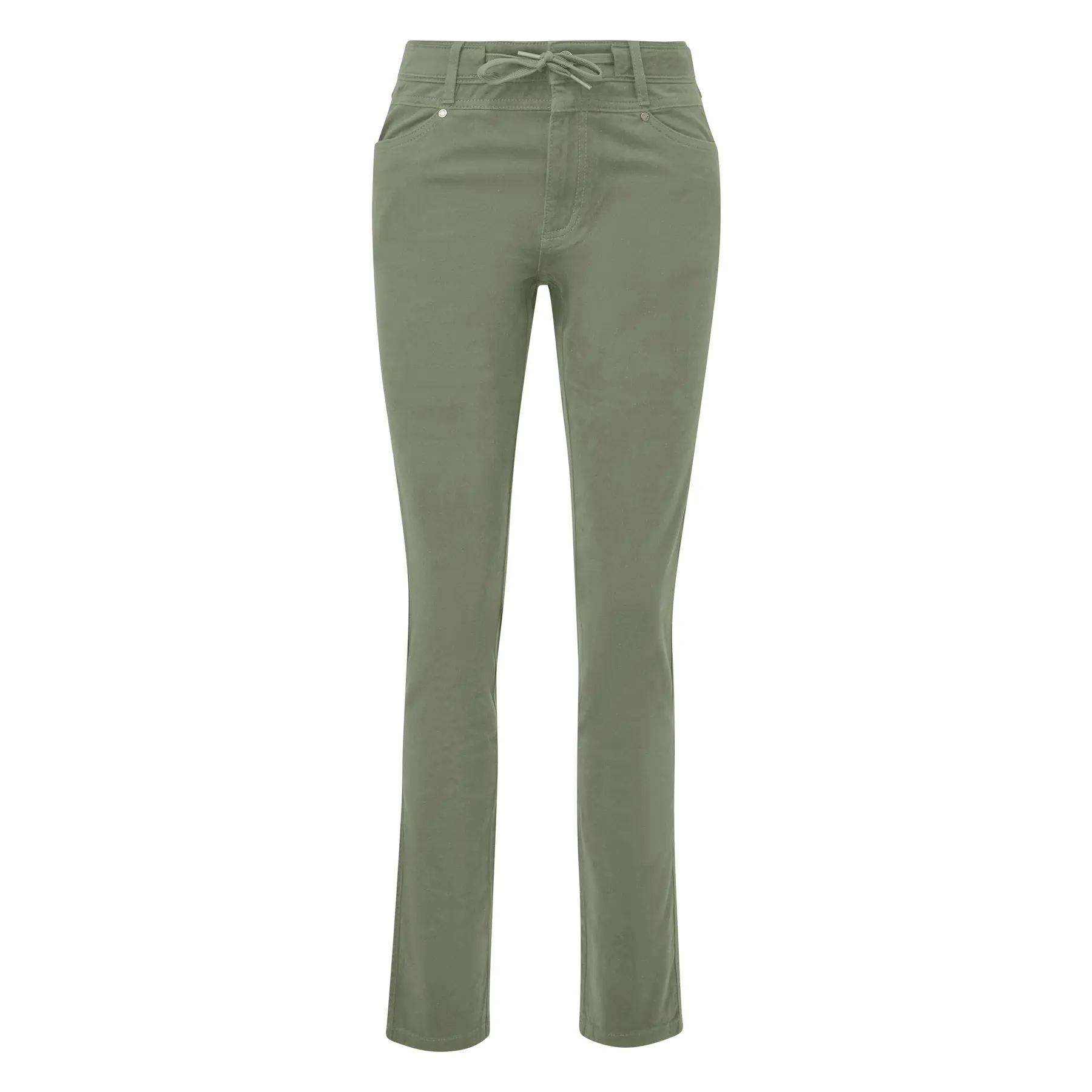 Damen Baumwoll-Satin Elastische Chinohose s.Oliver