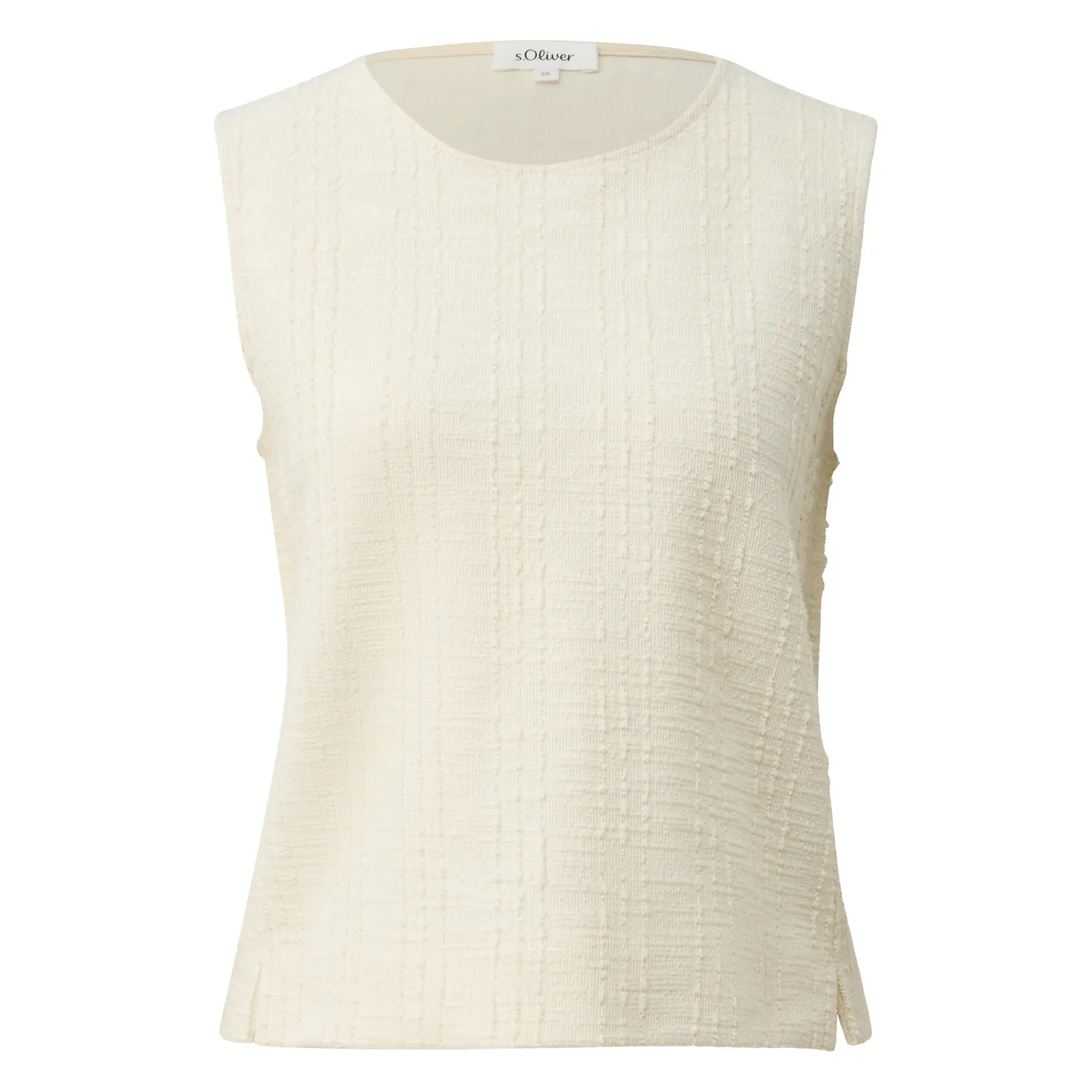 Damen Sweatshirt mit lässigem Schnitt und Struktur s.Oliver