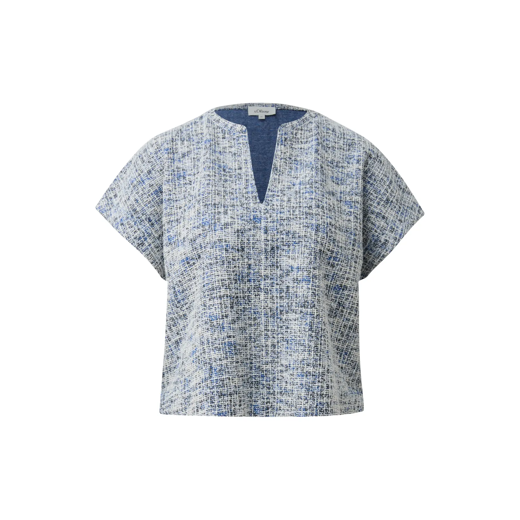 Damen Sweatshirt in lockerer Bouclé-Optik s.Oliver