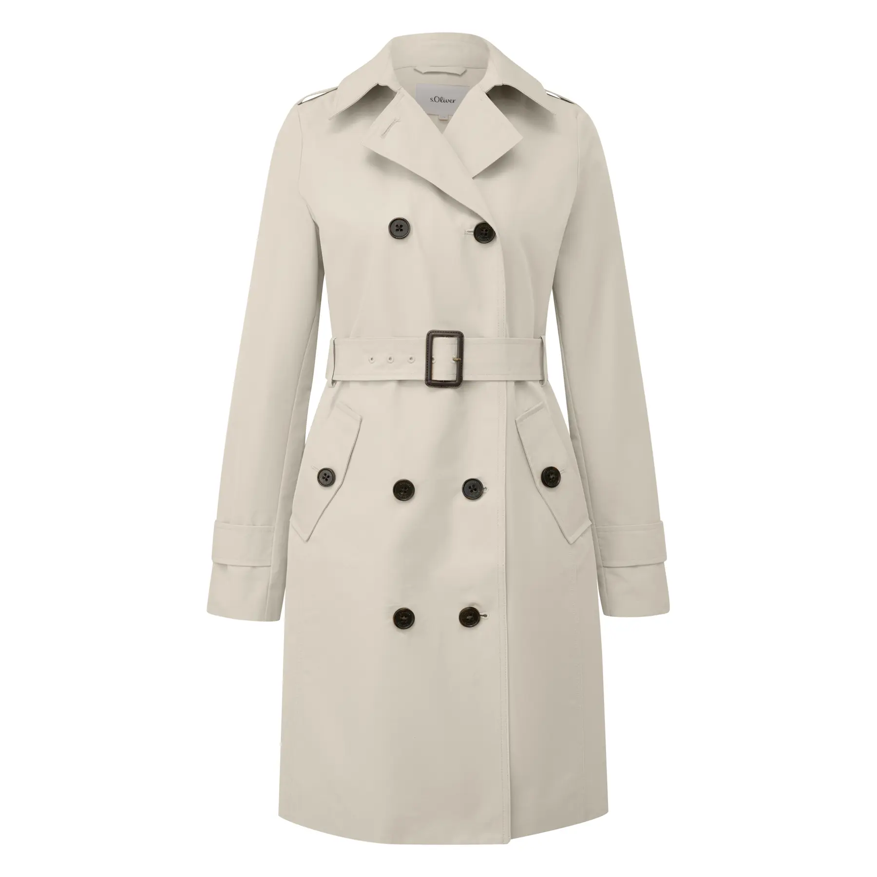 Trenchcoat Slim Fit mit Textilgürtel Damen s.Oliver