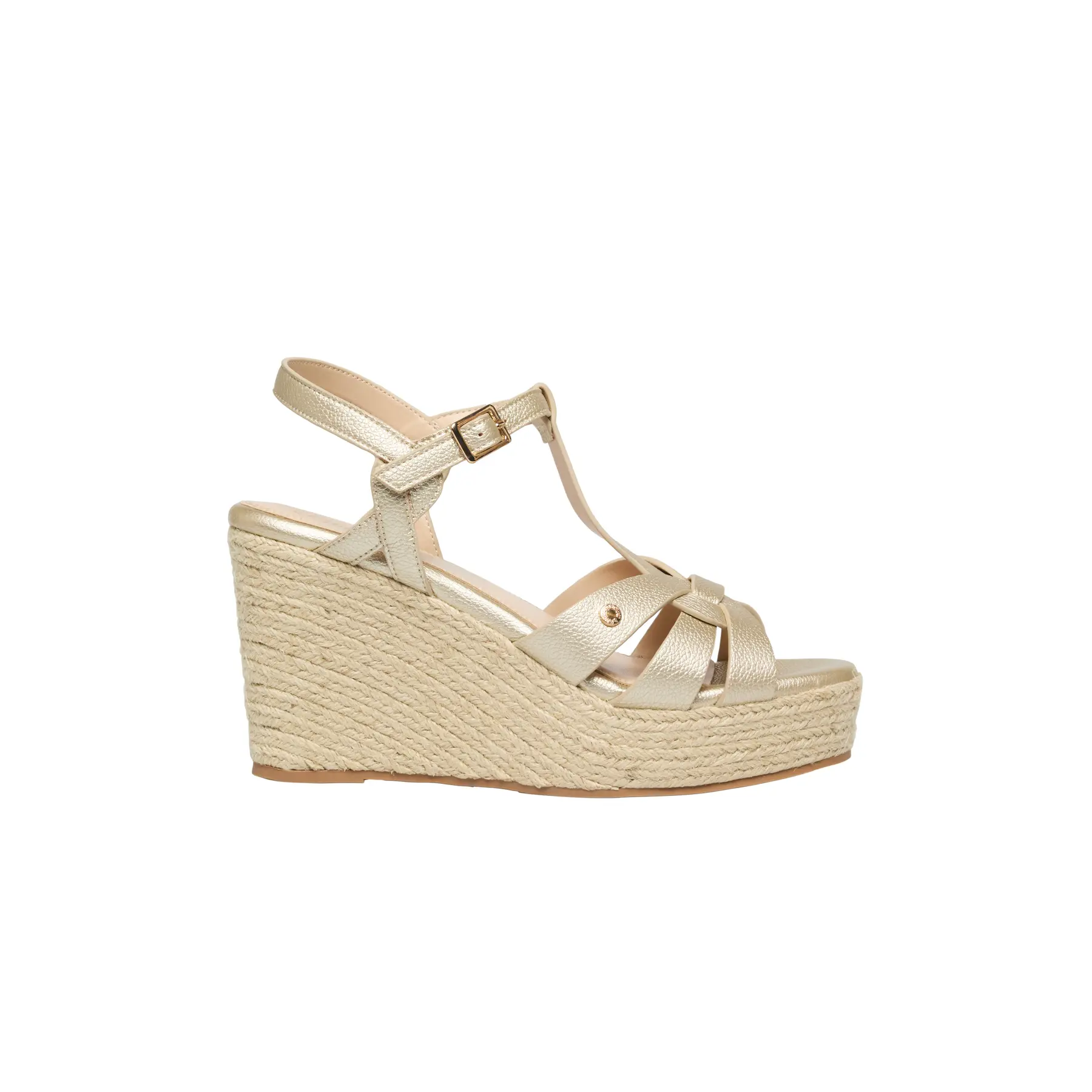 Sandali con tacco rialzato donna