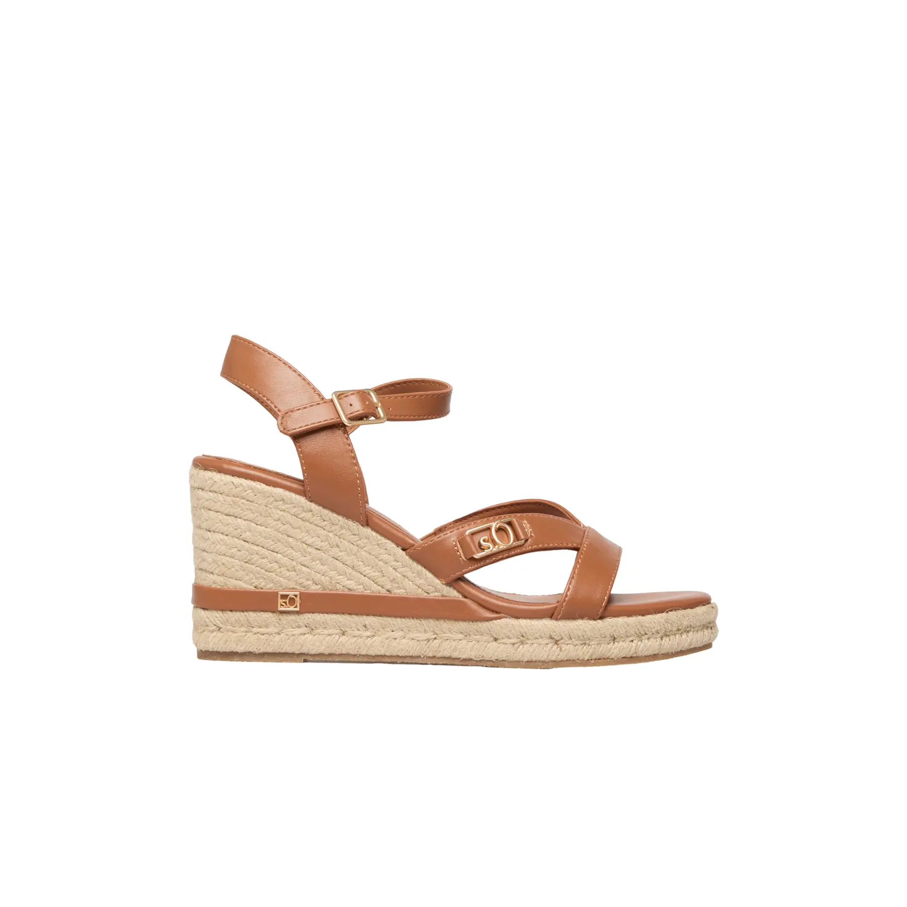 Sandali con tacco rialzato donna