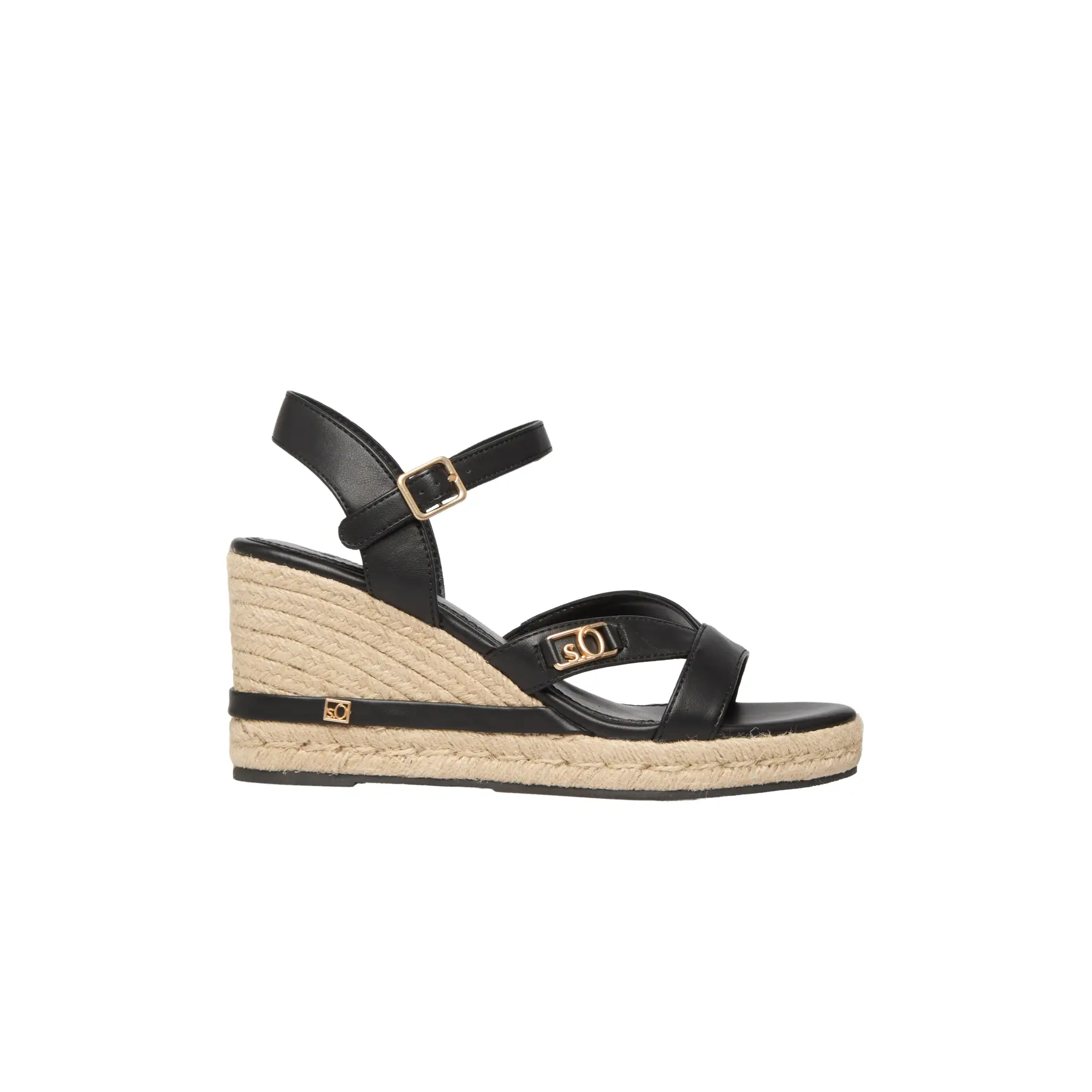 Sandali con tacco rialzato donna