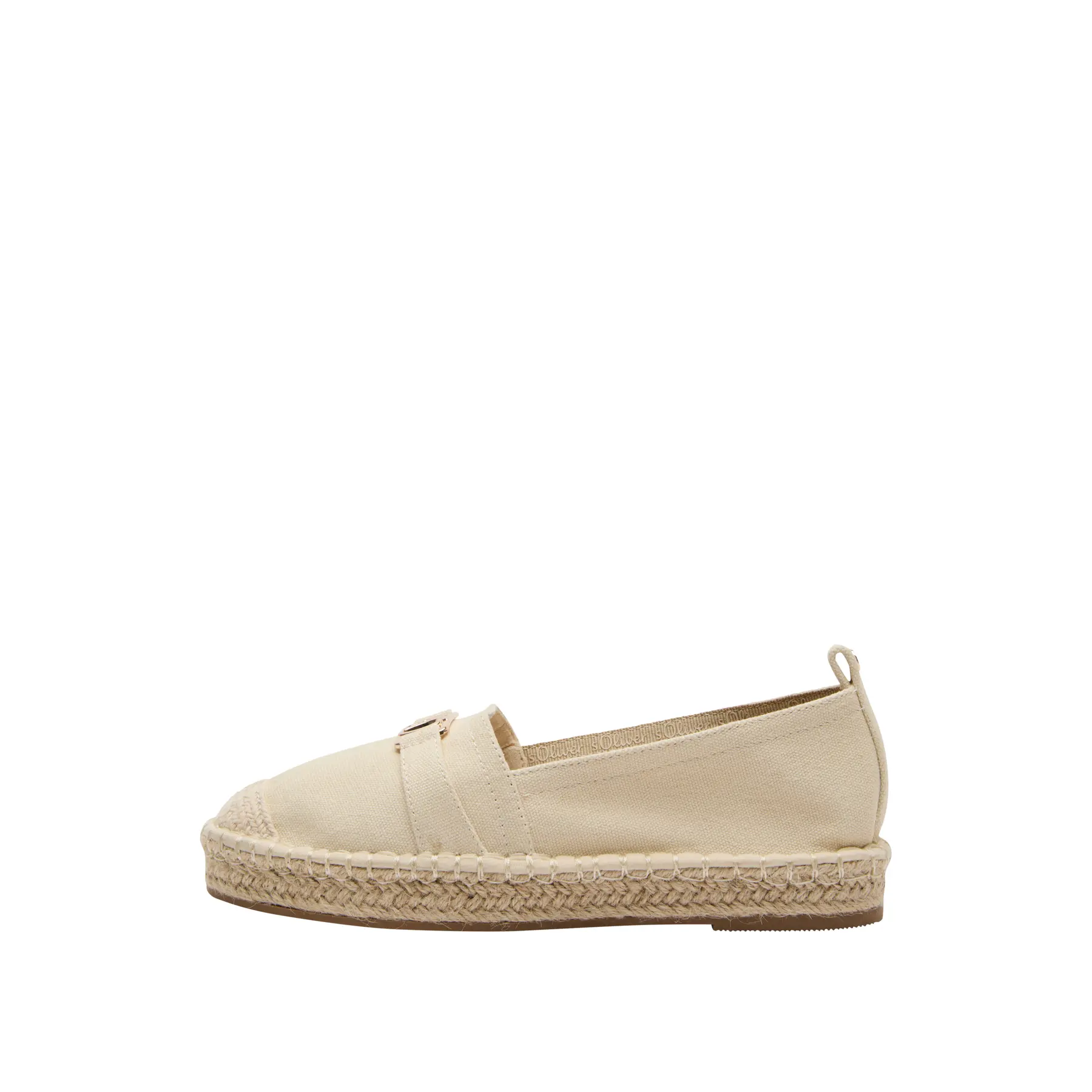 Sandali in tessuto con fodera in cotone donna