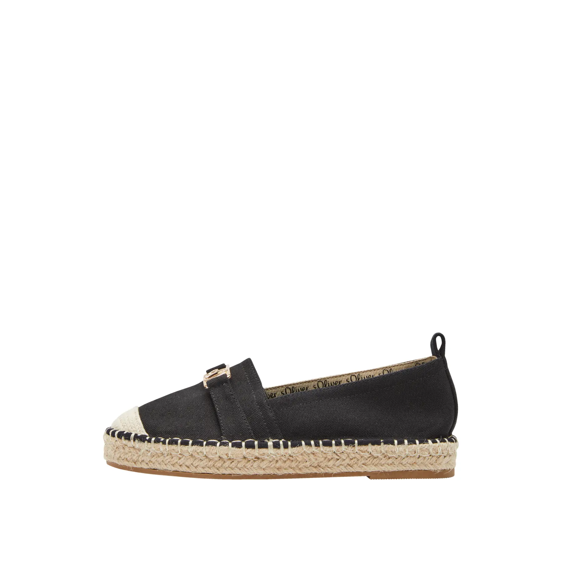 Sandali in tessuto con fodera in cotone donna