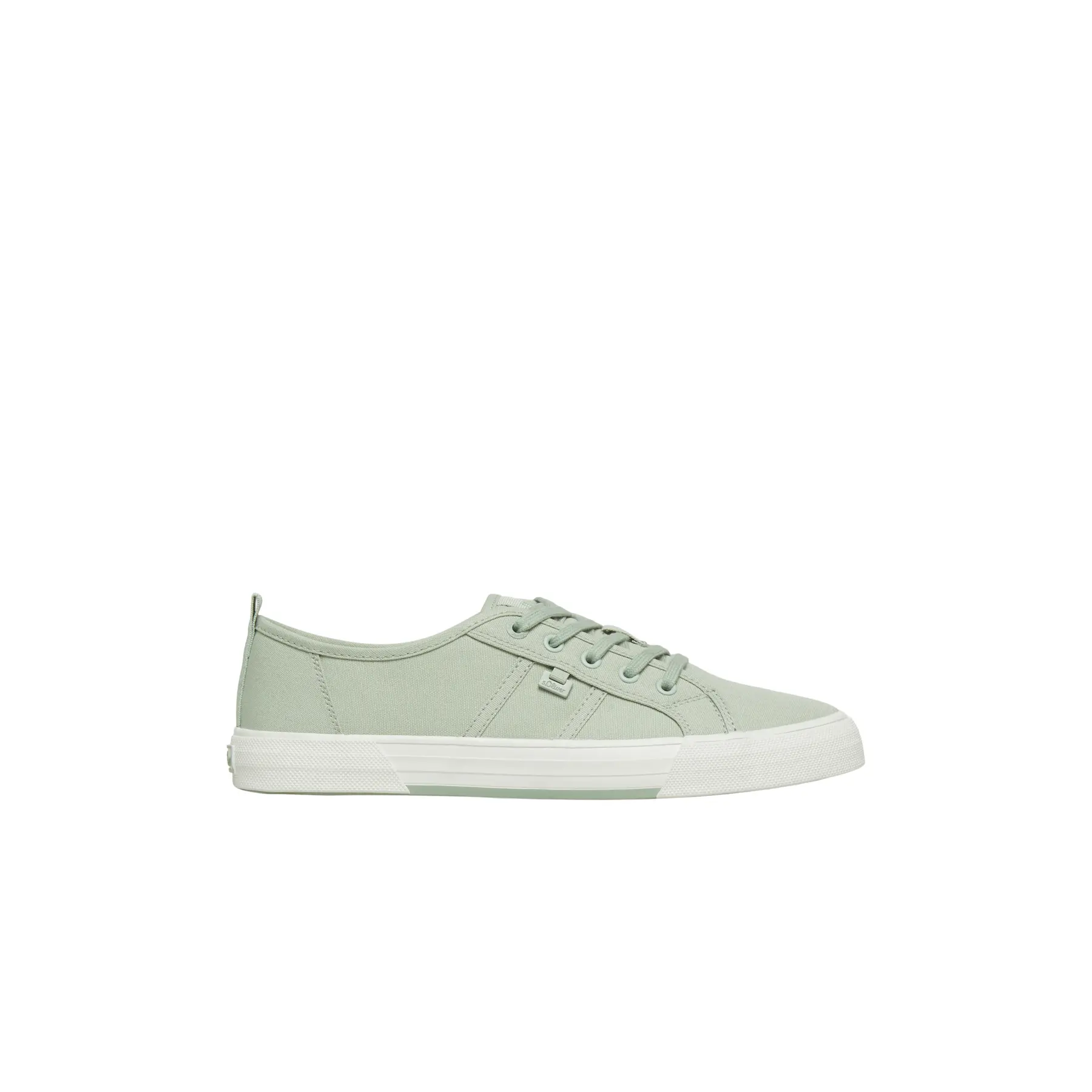 Scarpe in tessuto con lacci donna