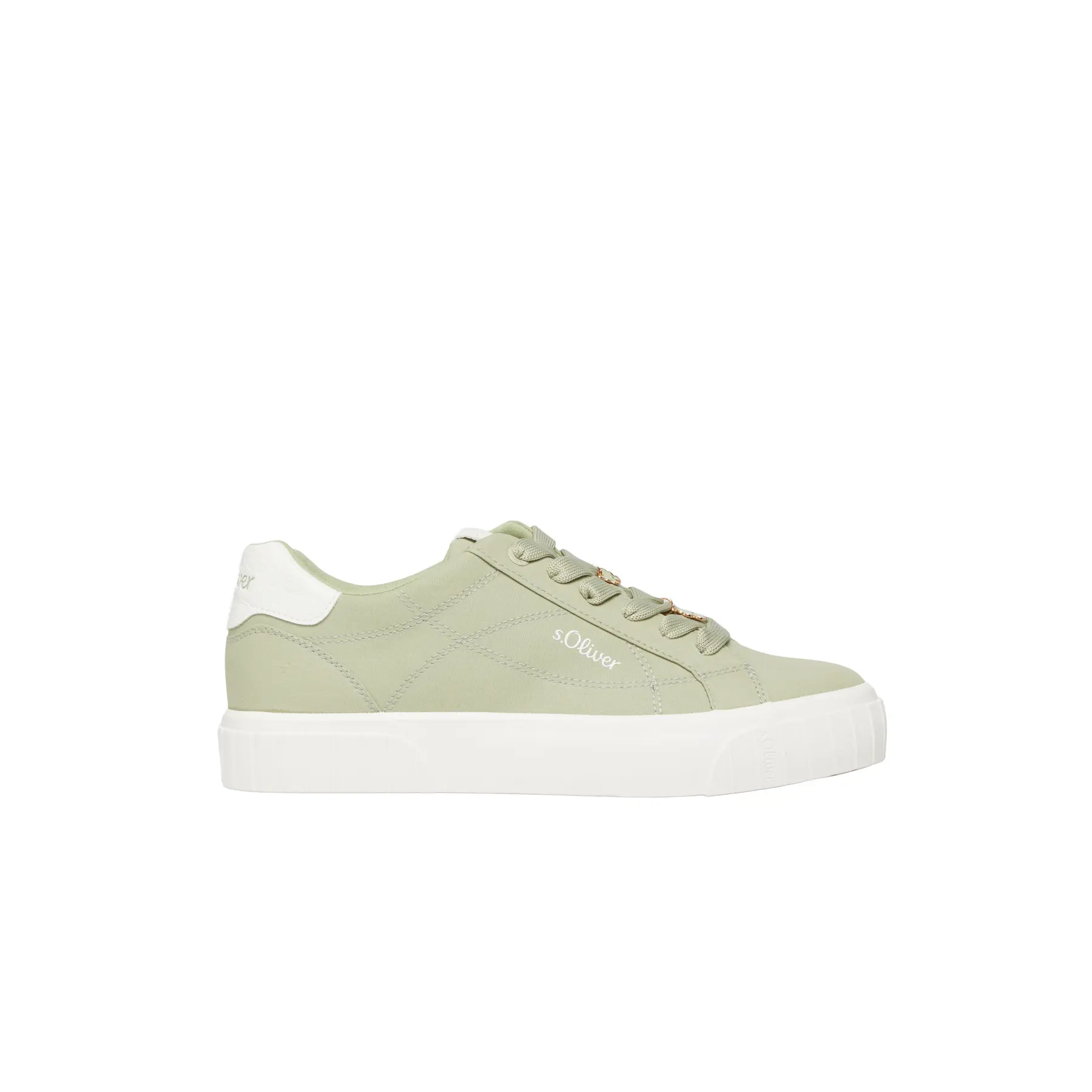 Scarpe in tessuto con lacci donna