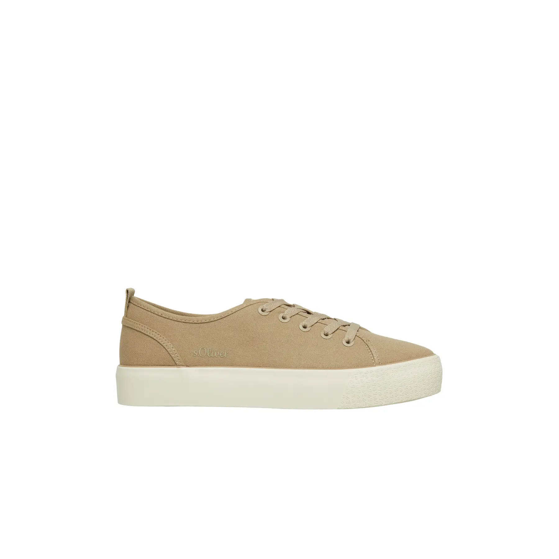 Scarpe in tessuto con lacci donna