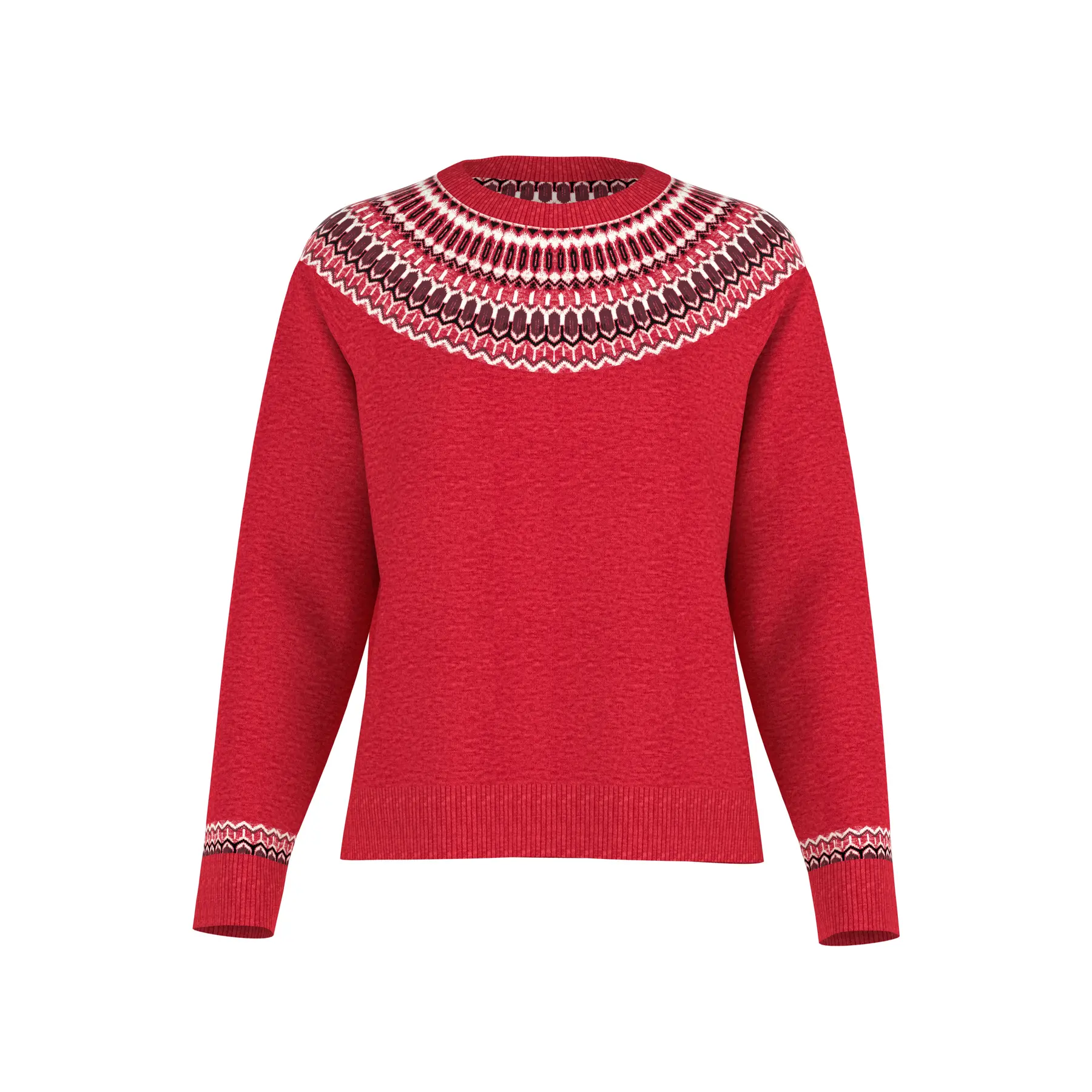 Strickpullover Damen mit Jacquard-Muster s.Oliver