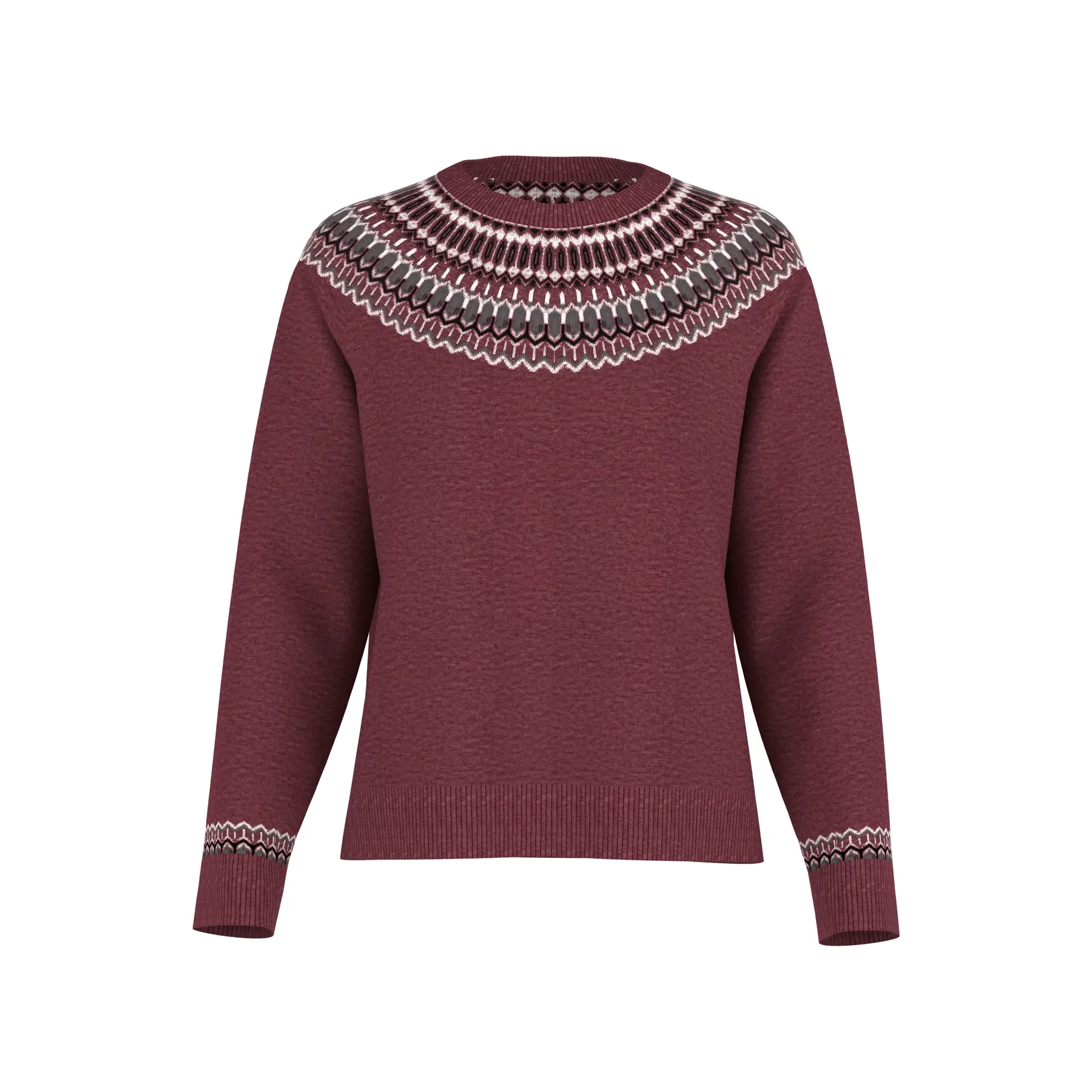 Strickpullover Damen mit Jacquard-Muster s.Oliver
