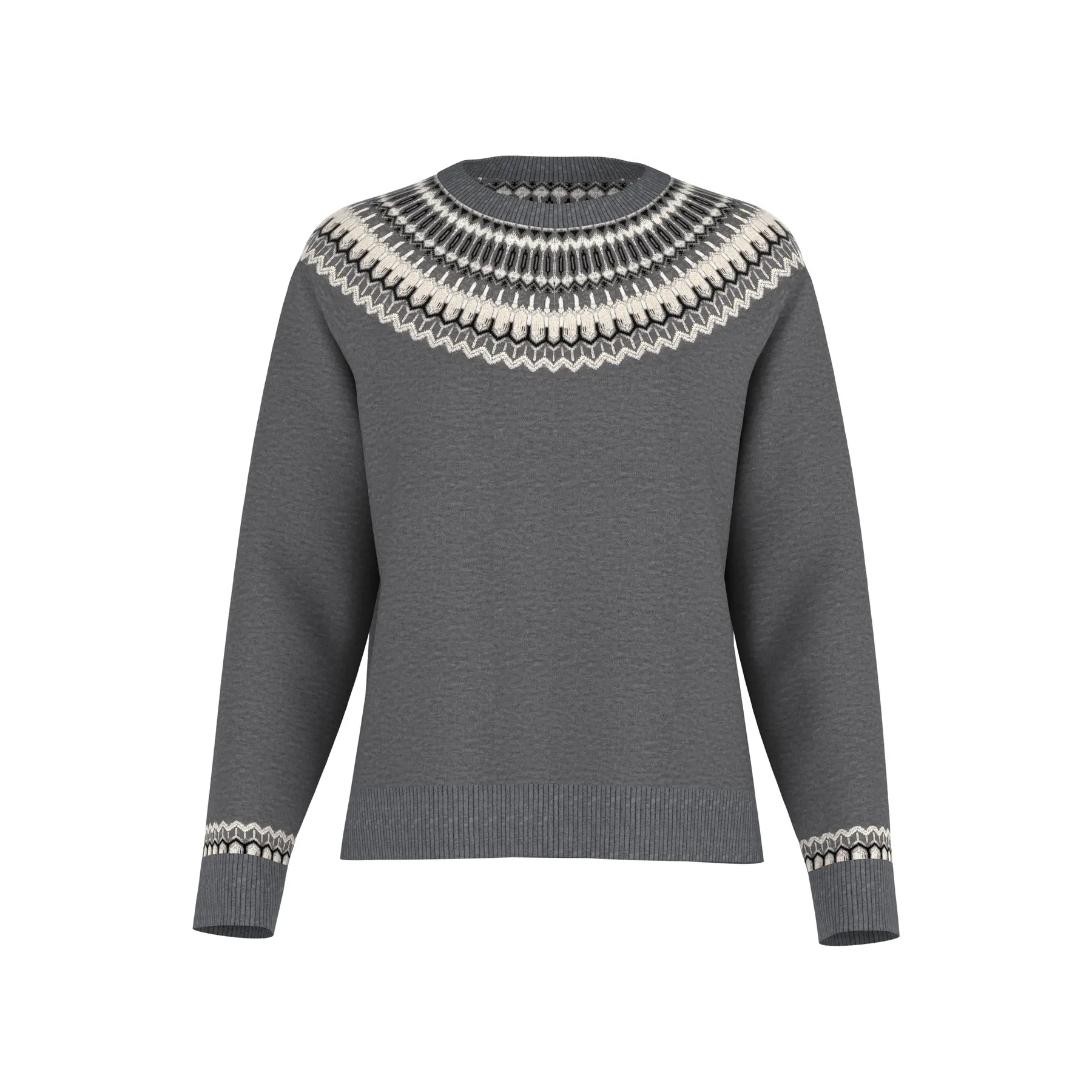 Strickpullover Damen mit Jacquard-Muster s.Oliver