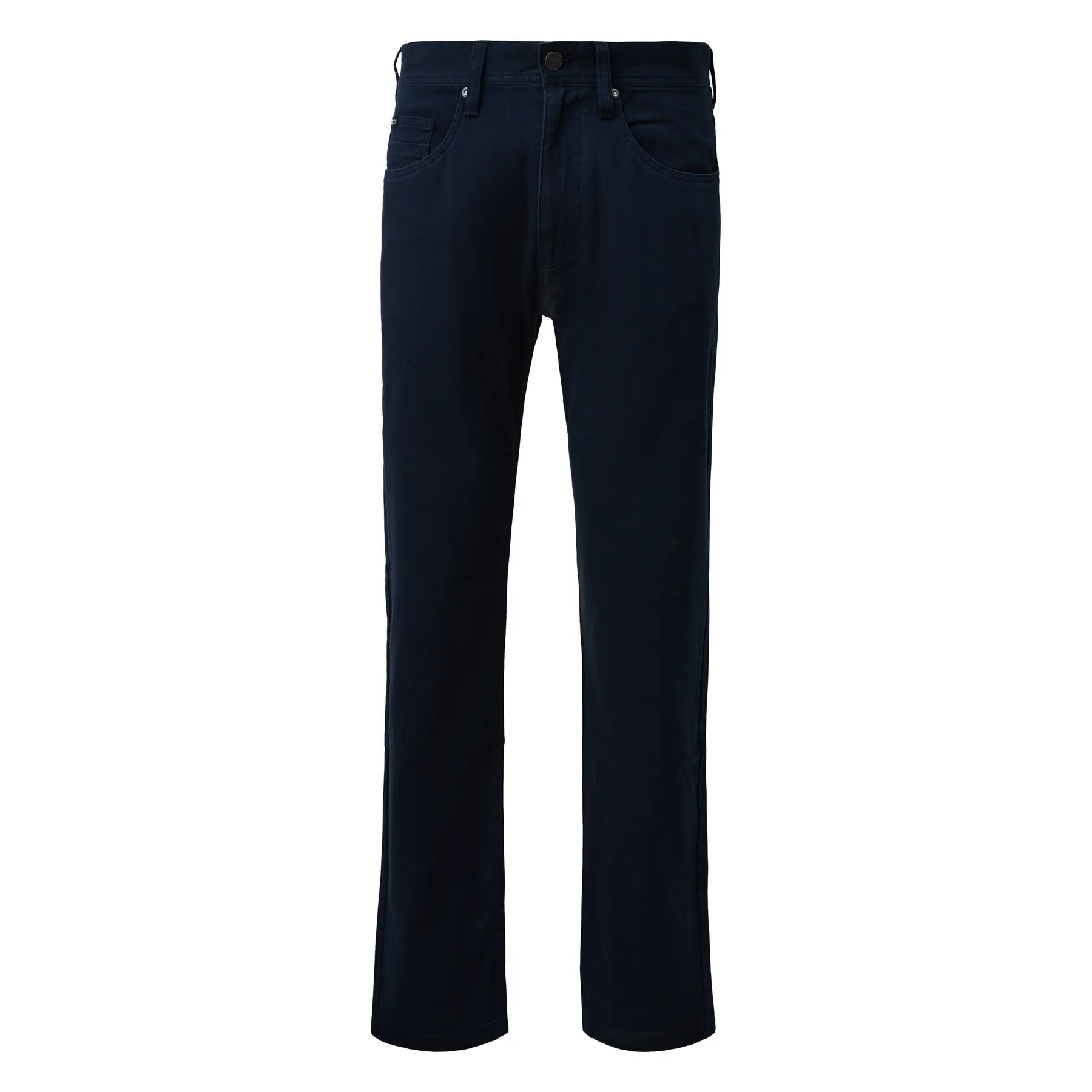 Pantalon en coton stretch motif délavé avec jambe droite s.Oliver Pantalon en coton stretch motif délavé avec jambe droite s.Oliver