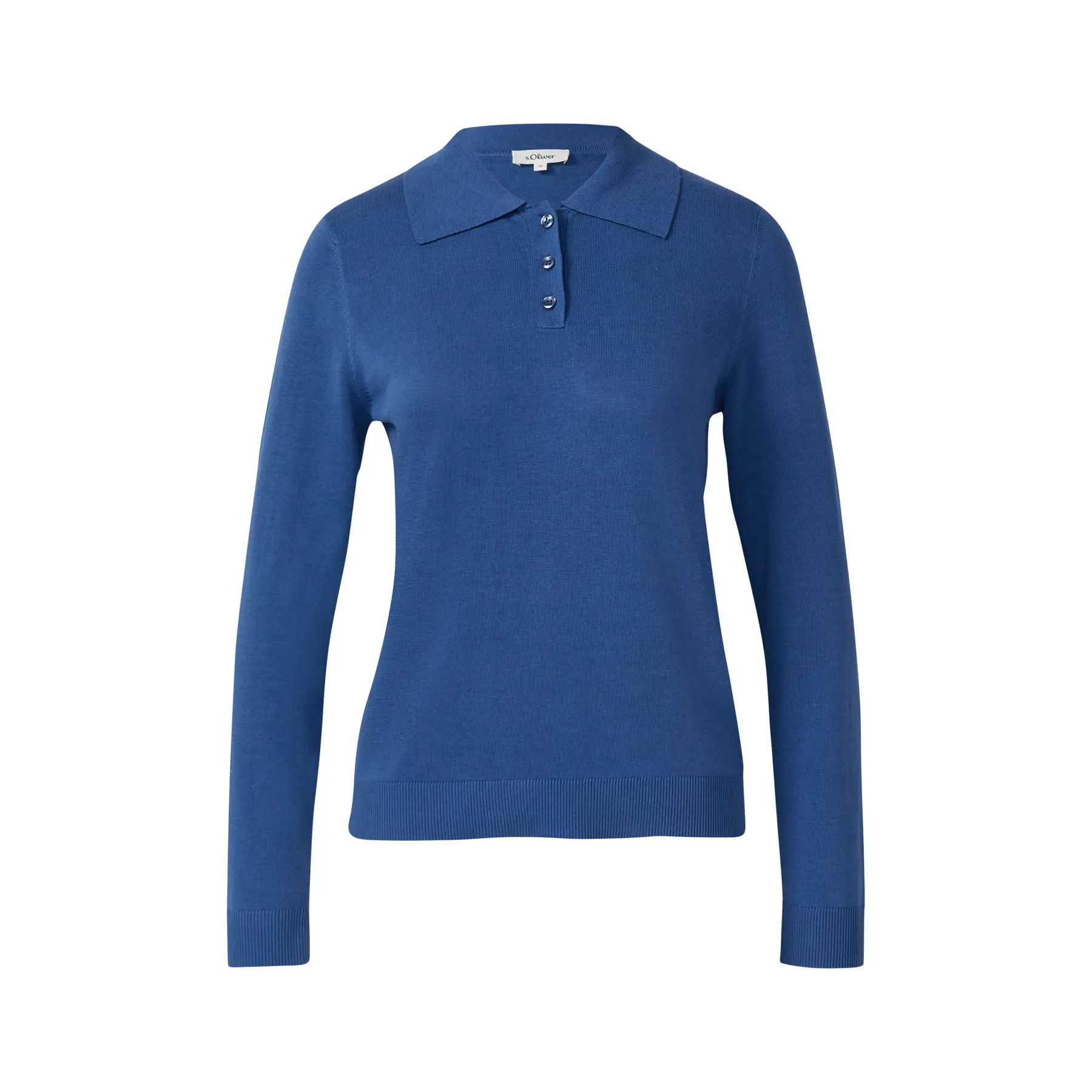 Pull aus Strick mit Polo-Kragen für Damen s.Oliver