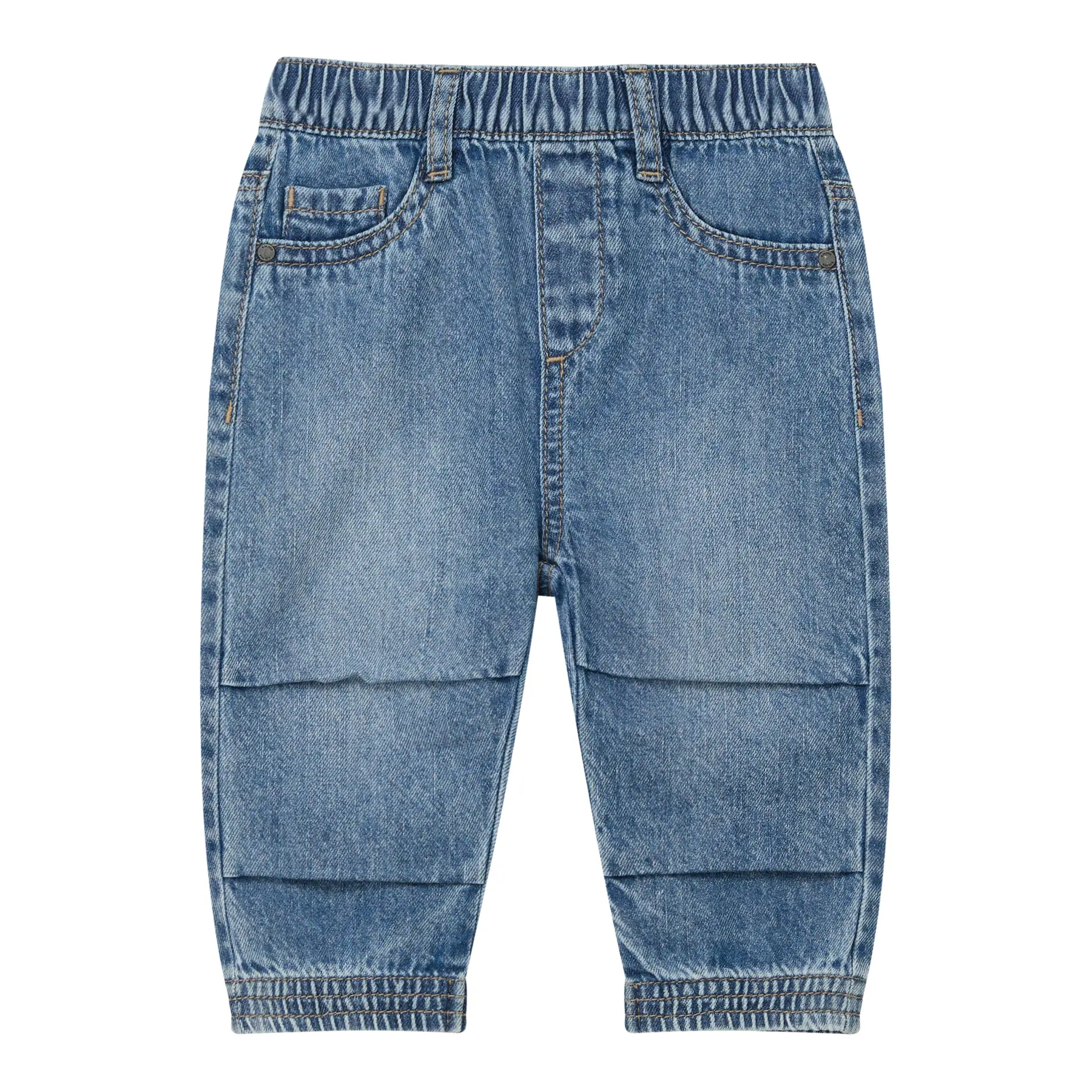 Jeans Wide Leg coupe décontractée taille standard jambe large effet used bébé s.Oliver Mauro Jeans Wide Leg coupe décontractée taille standard jambe large effet used bébé s.Oliver Mauro