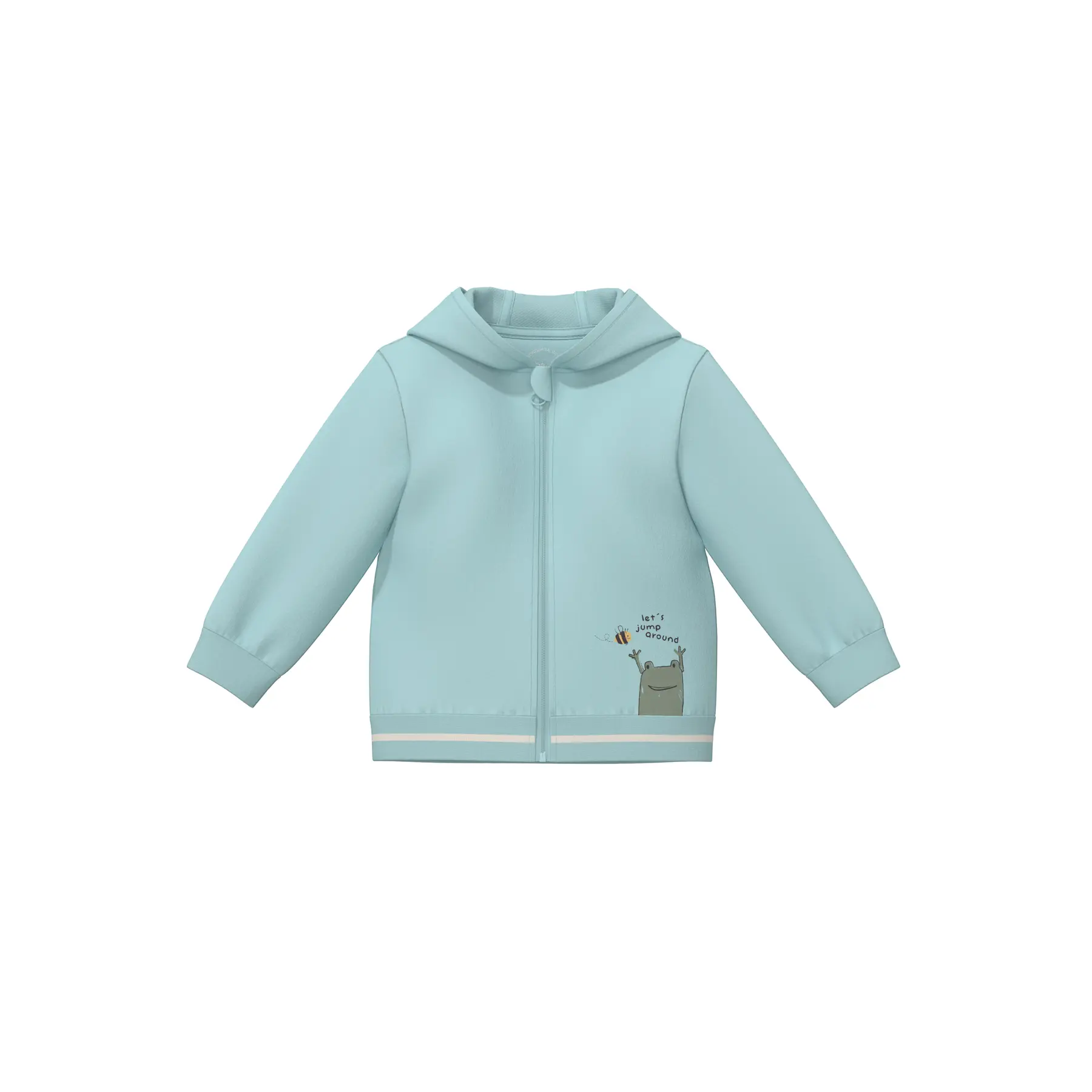 Ruimvallende sweatshirt met print aan de voorkant voor baby s.Oliver