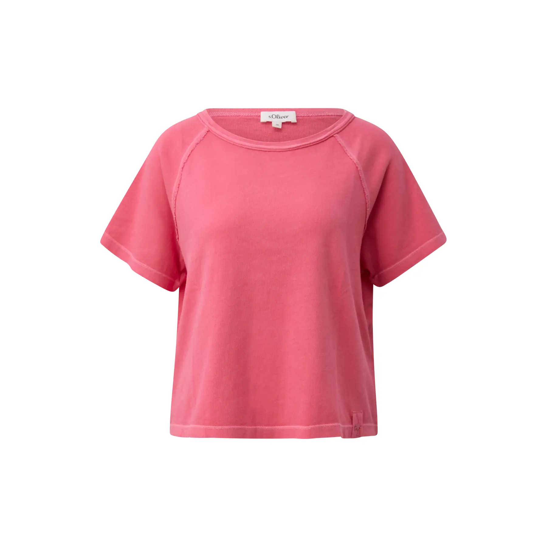 Damen Kurzarm Raglan T-Shirt aus weichem Jersey s.Oliver