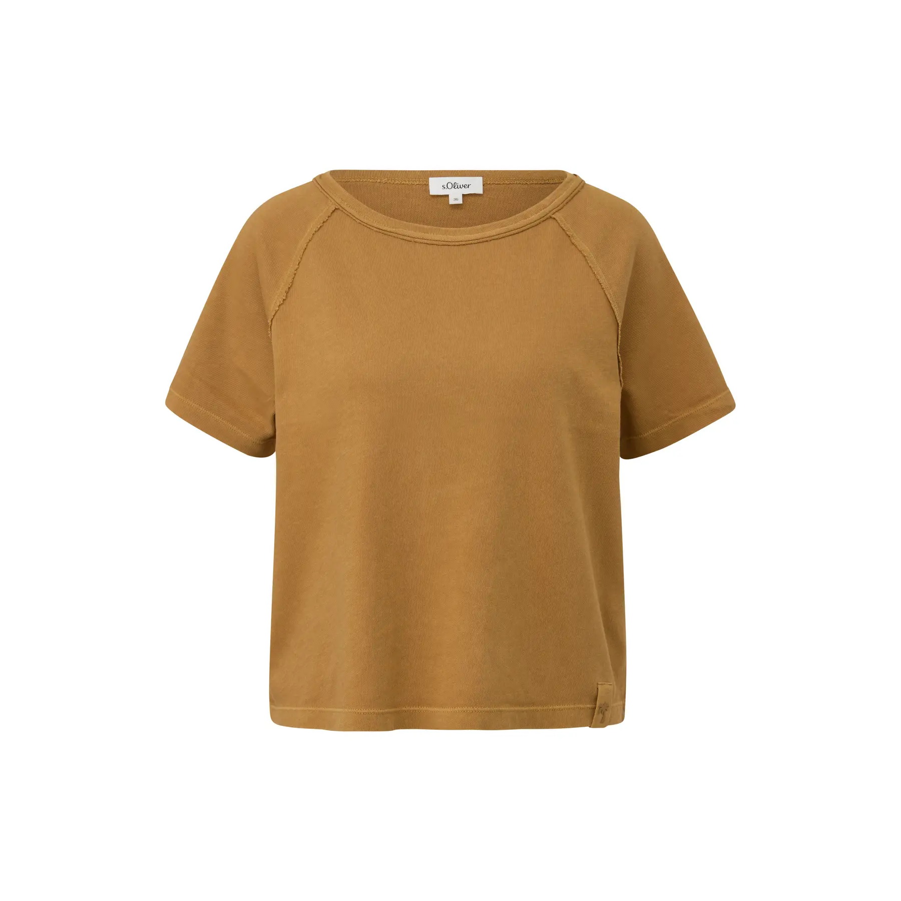 Damen Kurzarm Raglan T-Shirt aus weichem Jersey s.Oliver